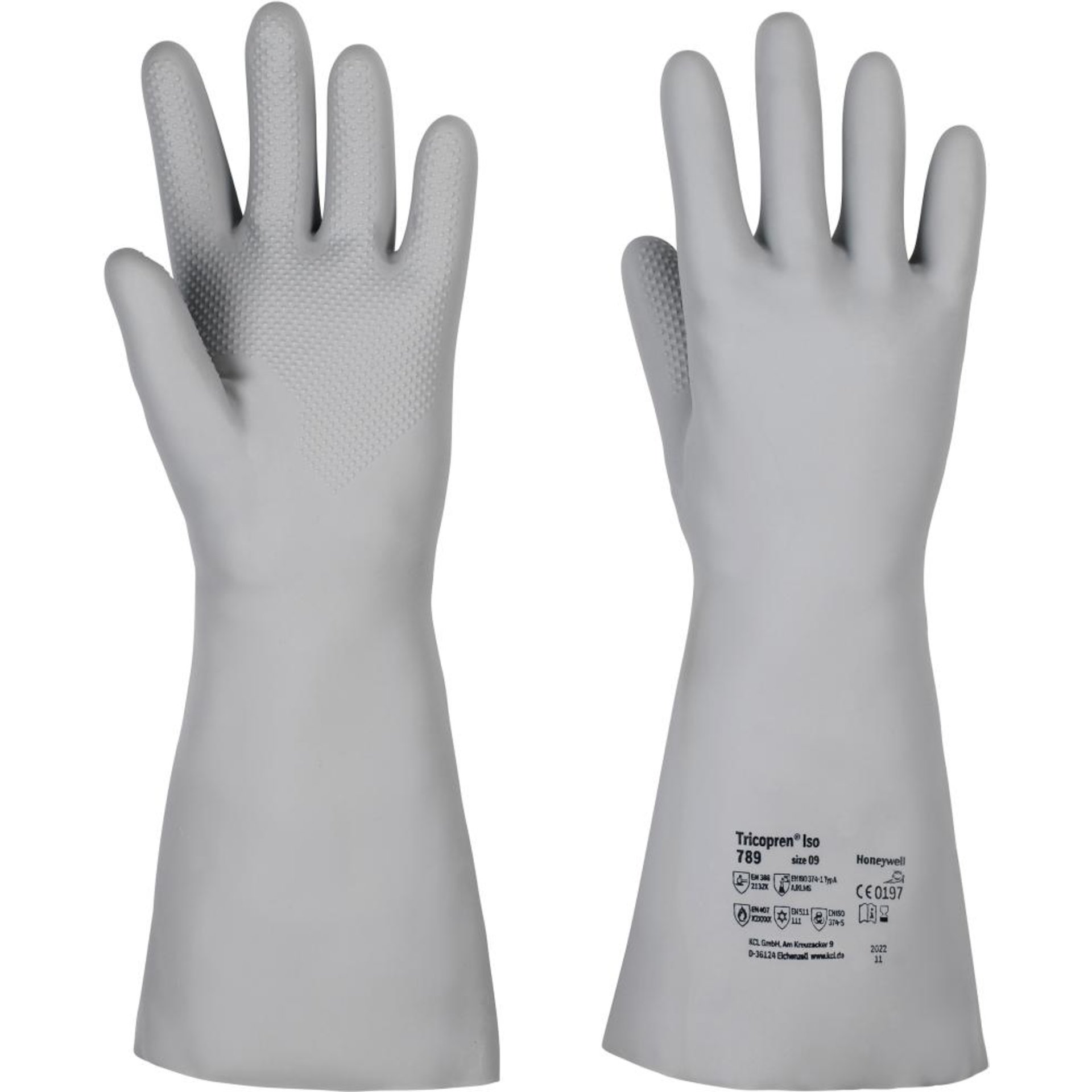 Chemikalienschutzhandschuh Tricopren® ISO 789