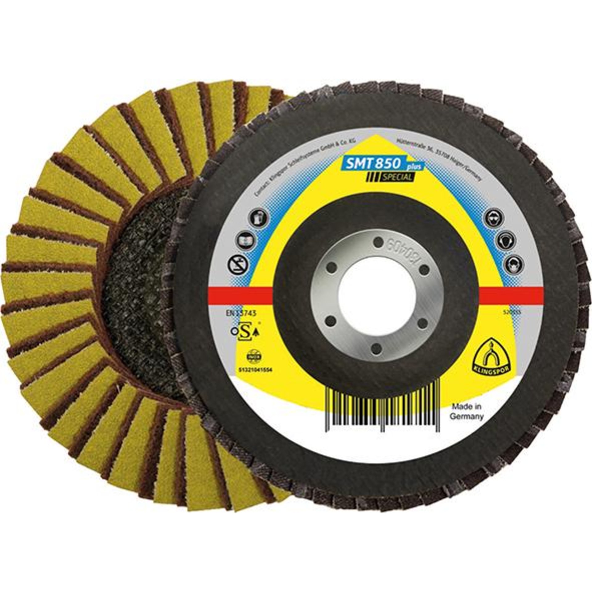 Schleifmopteller SMT850+ 125mm K120 Klingspor