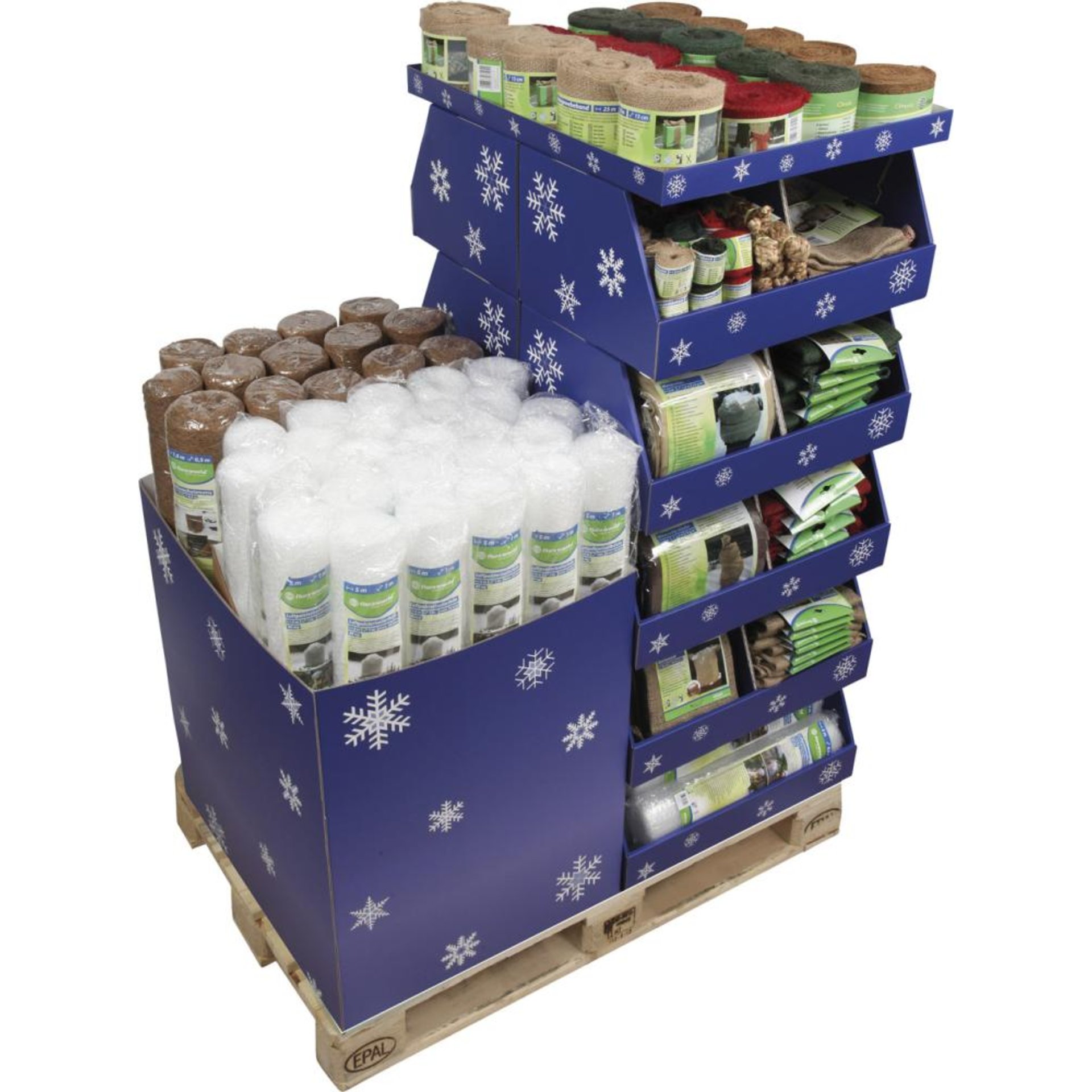 Display "Winterschutz"EuropaletteBeschaffungsartikel