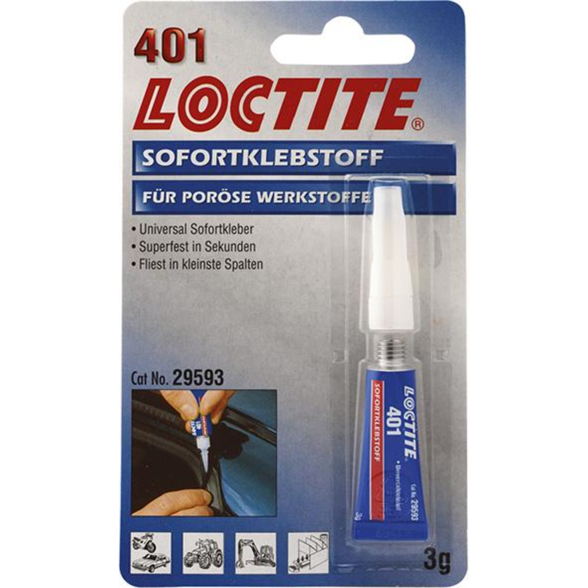 Loctite® 401 Sekunden-Klebstoff flüssig