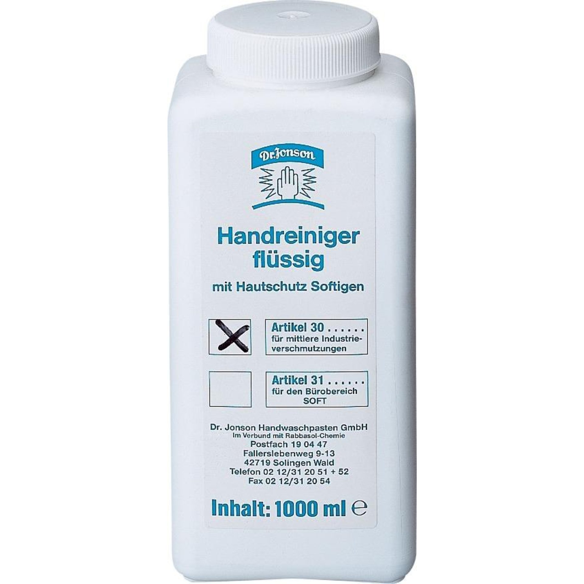 Handreiniger flüssig 1L Dr. Jonson