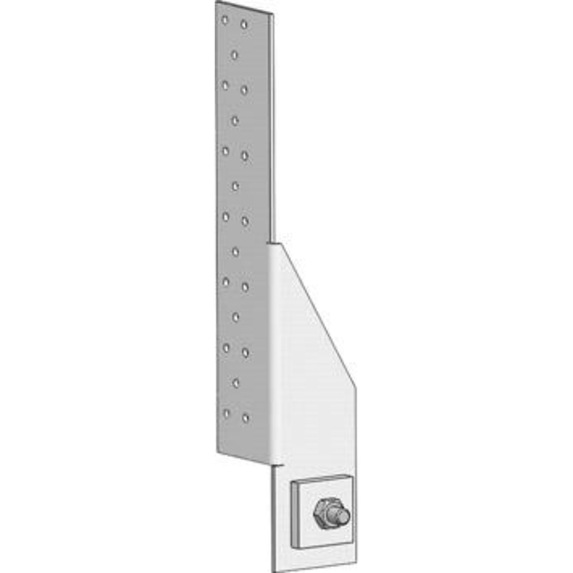 Zuganker HT2, Zuglasche, gekröpft links