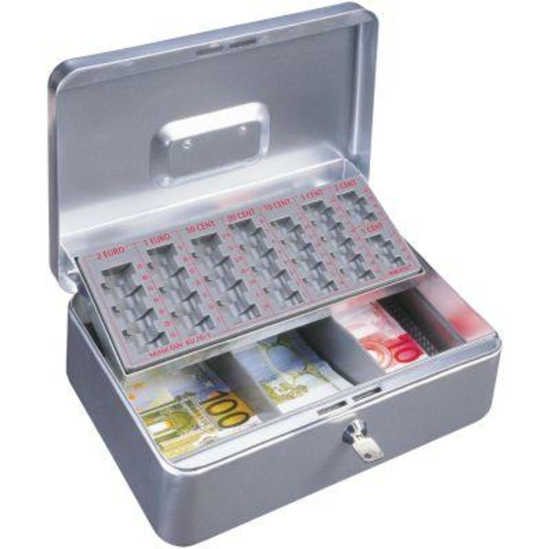 Geldzählkassette Wien silber