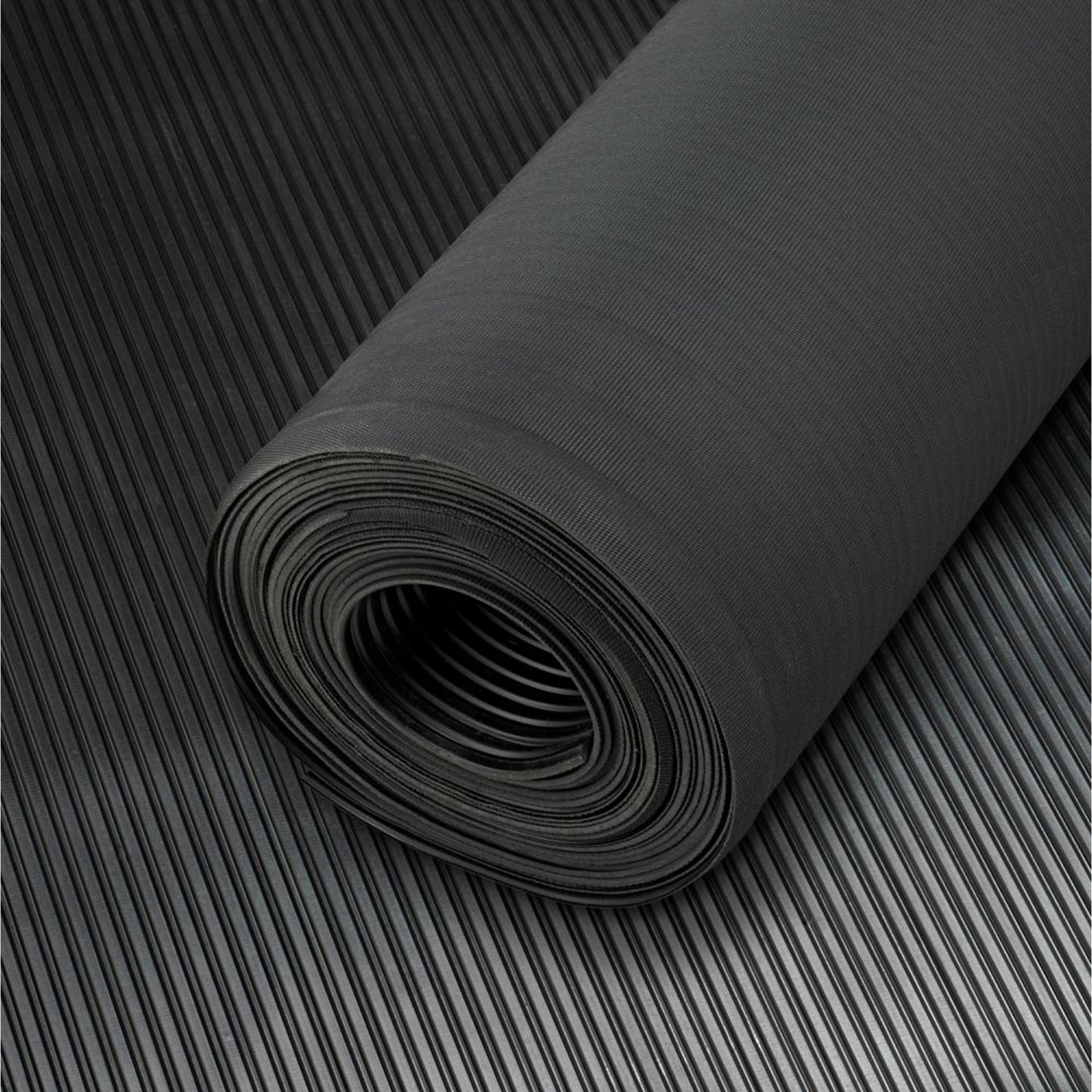 Breitriefenmatte PRO, NR/SBR, schwarz, 3mm, 1200mm 10m FORTIS