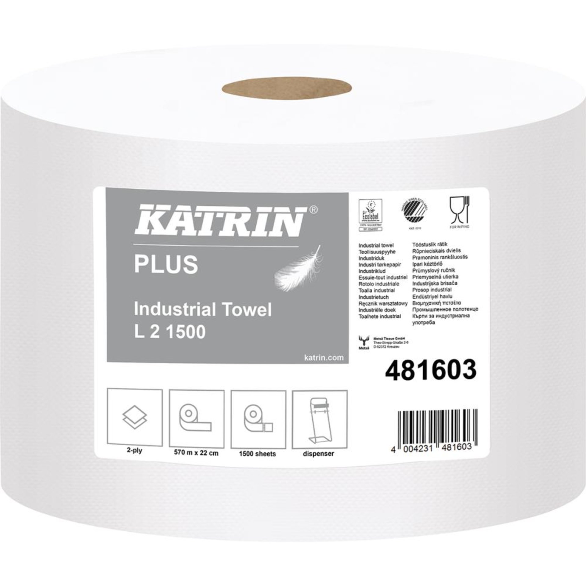 Putzpapier Plus L und XL 1500