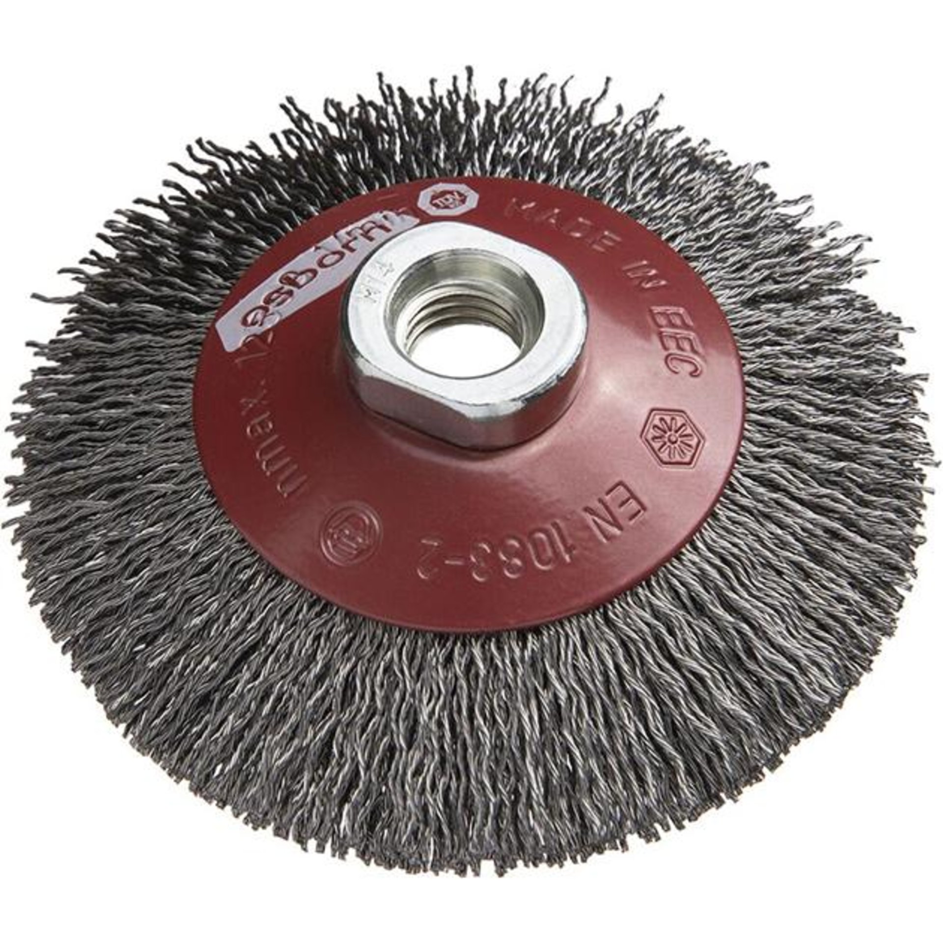 Kegelbürste Xtreme Stahl 100x0,3mm gewellt Osborn