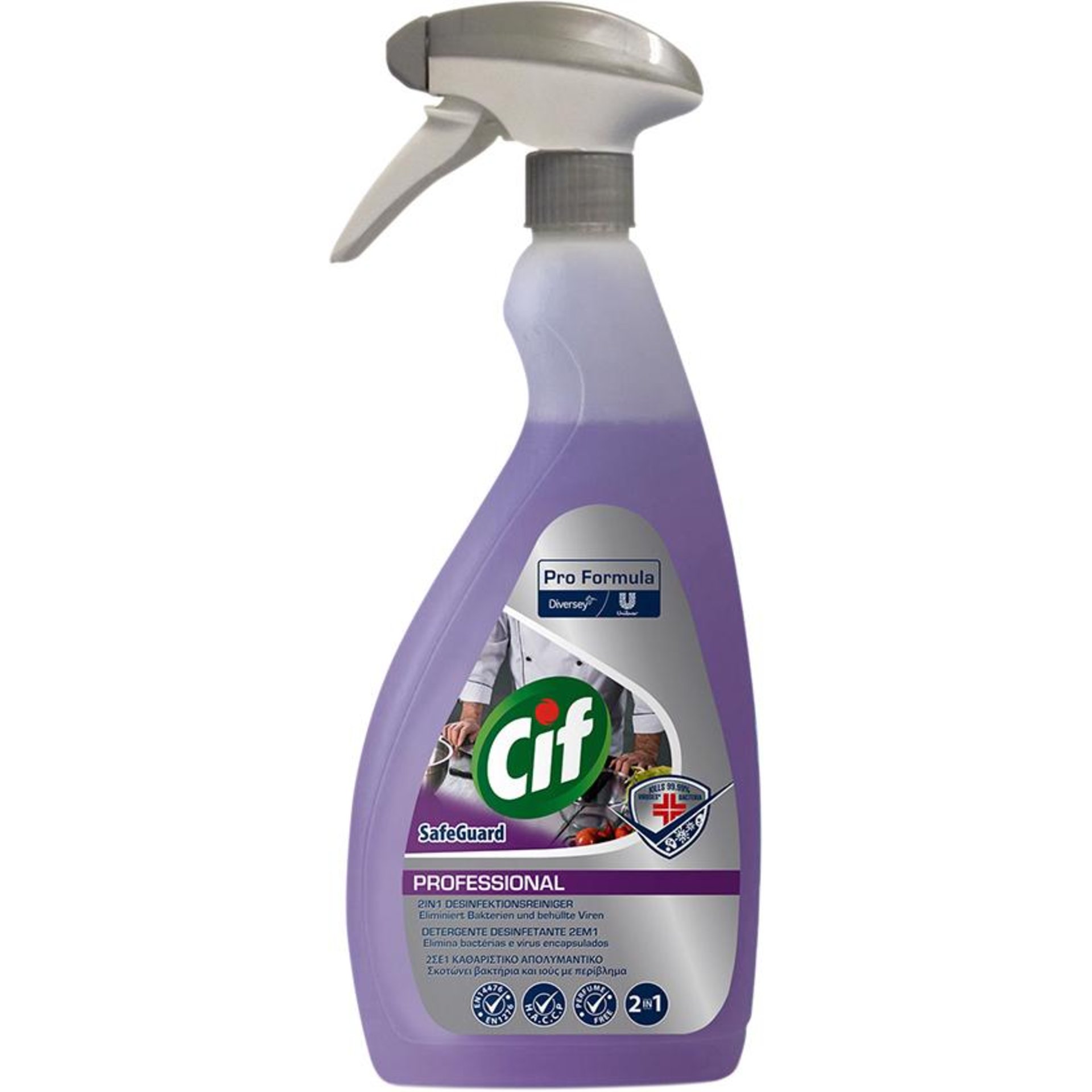 Cif Professional 2in1 Safeguard Desinfektionsreiniger 0,75 L