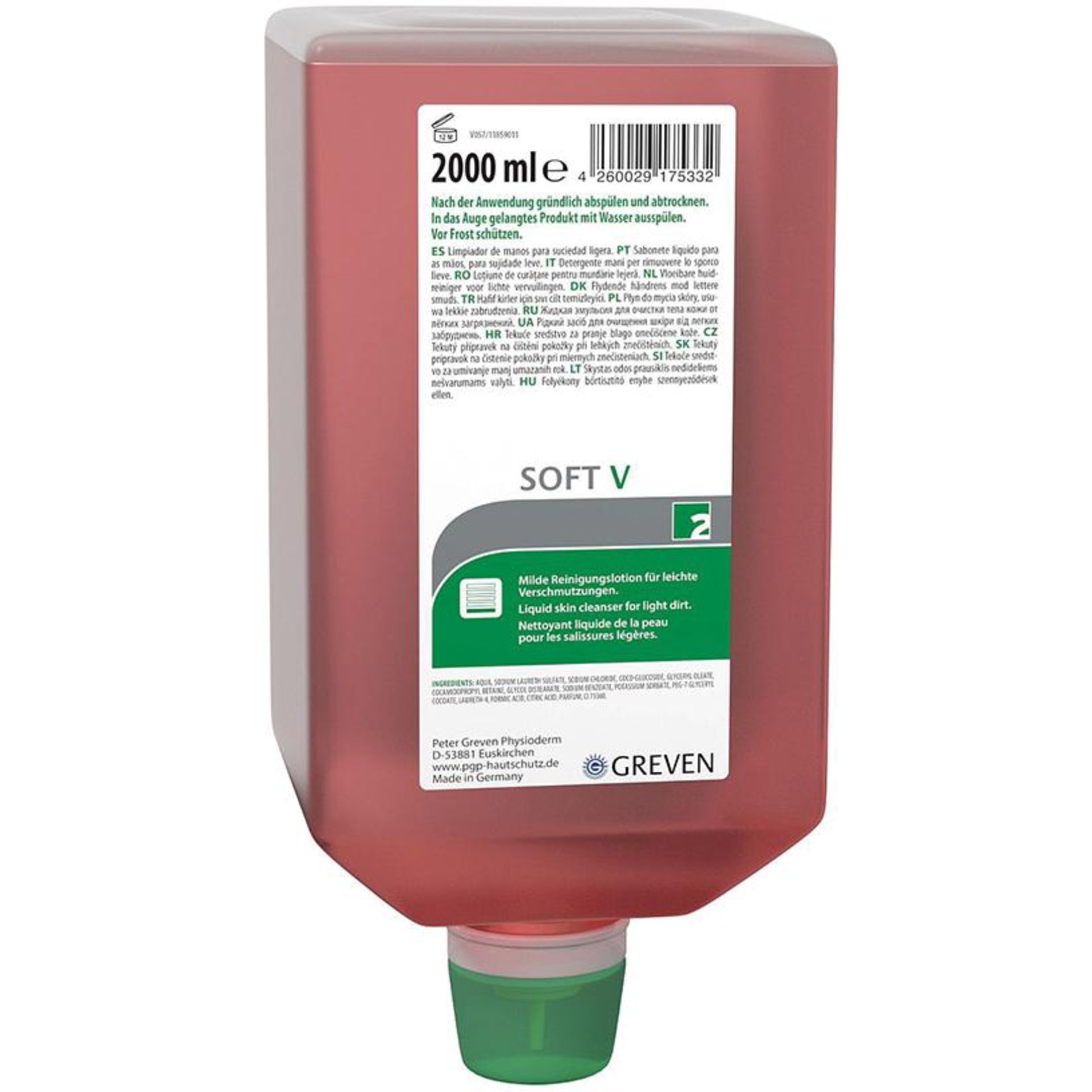 GREVEN SOFT V 2000 ml Varioflasche Hautreinigungslotion mildGreven