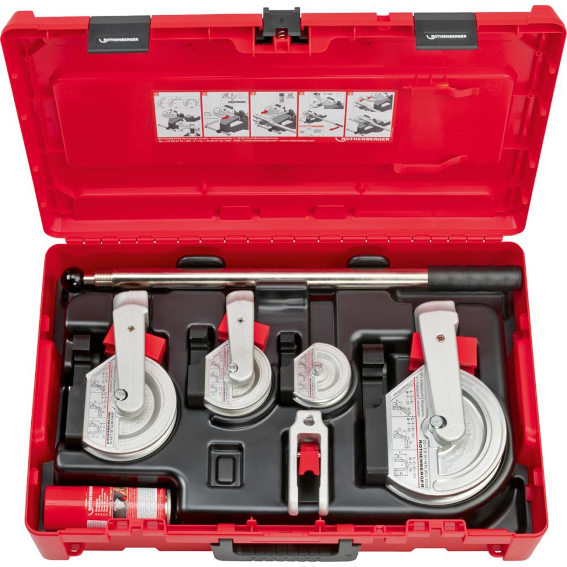 Handbiegemaschinen-Set f.12-22mm D. Rothenberger