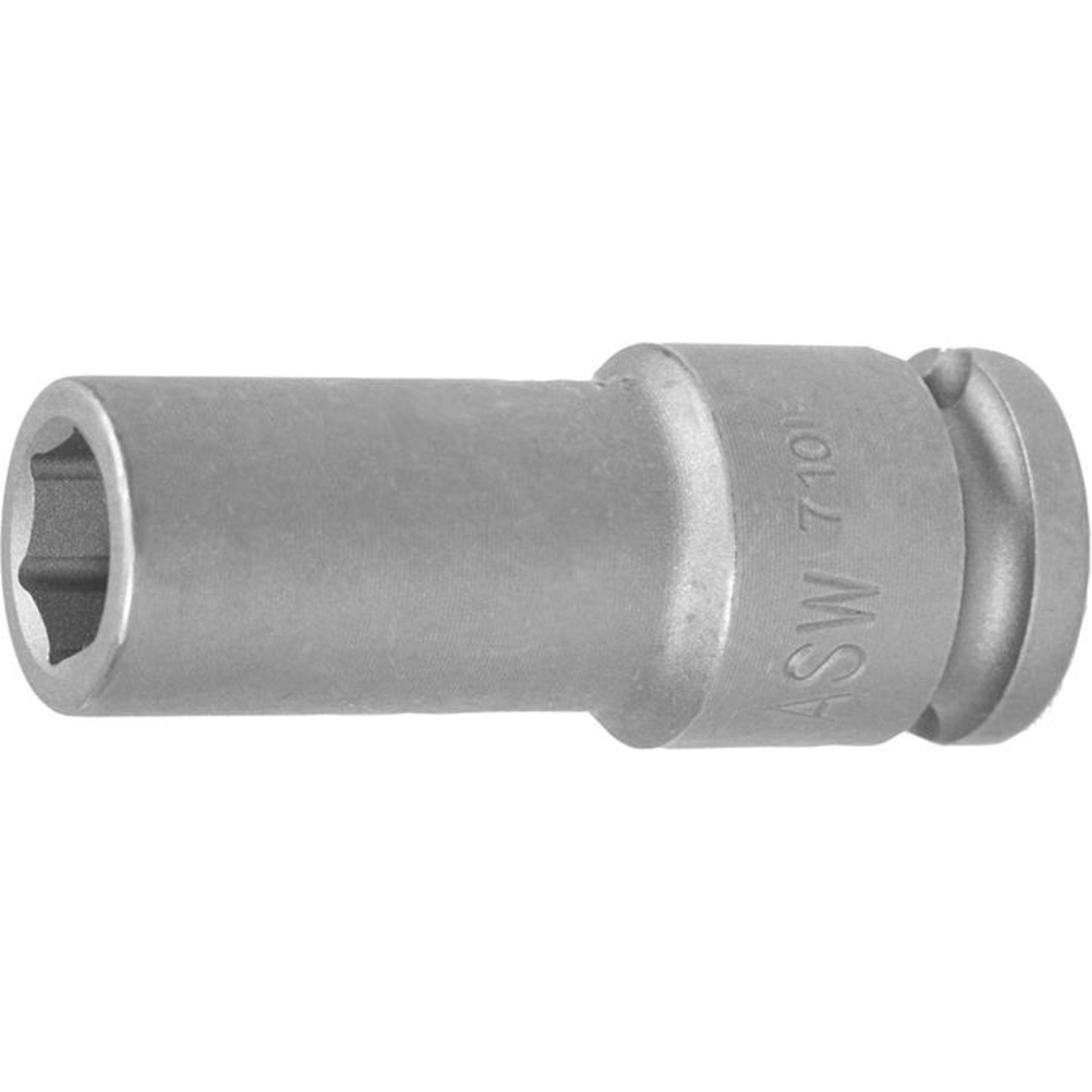 Kraft- Steckschlüsseleinsatz lang 3/8" 17mm ASW