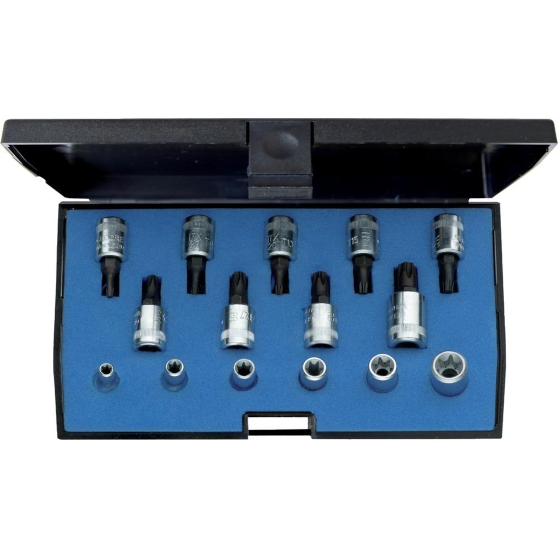 Stecknuss-Satz 1/4" E4-E10x mm T8-40x mm 15-teilig Gedore