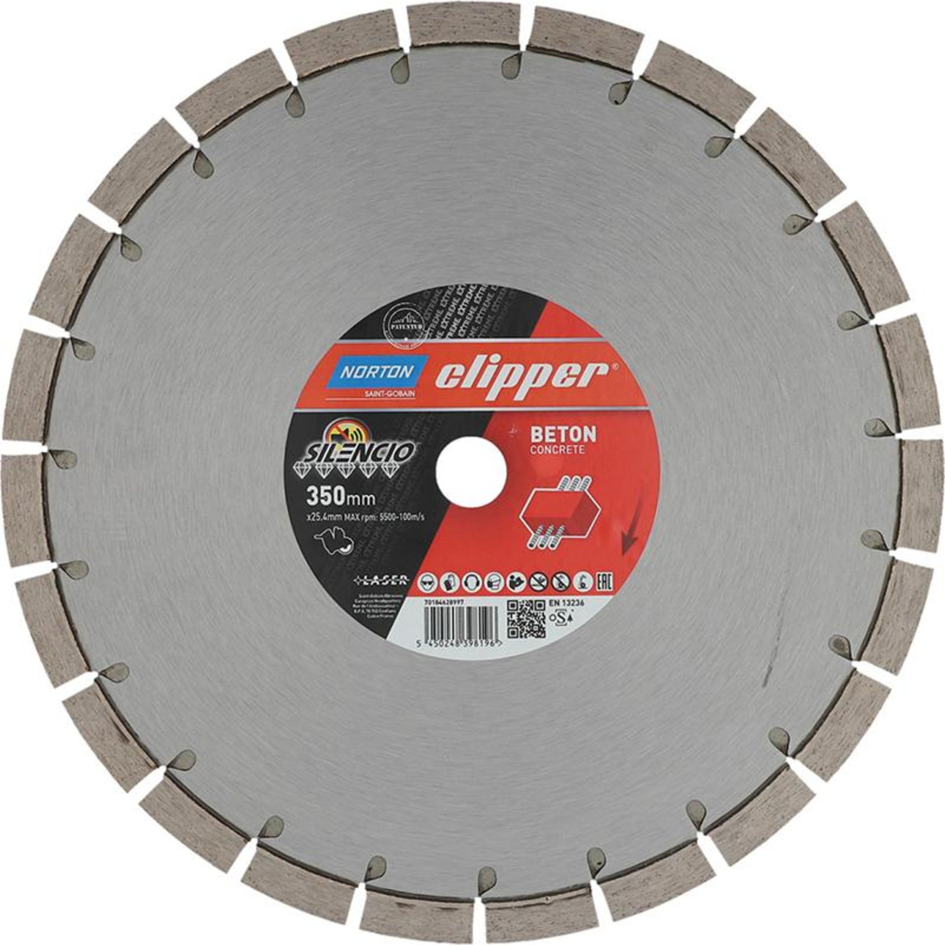 Dia.-Trennsch. Extreme Univ. Silencio,350x25,4mmCLIPPER