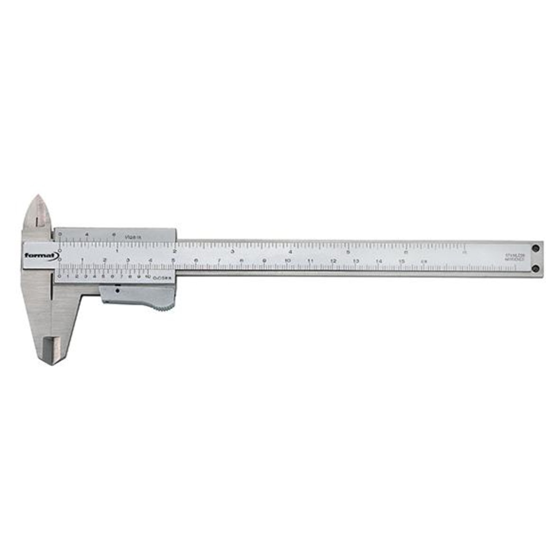Taschenmessschieber 150mm Momentf. FORTIS 1/50, 1/1000 FORTIS