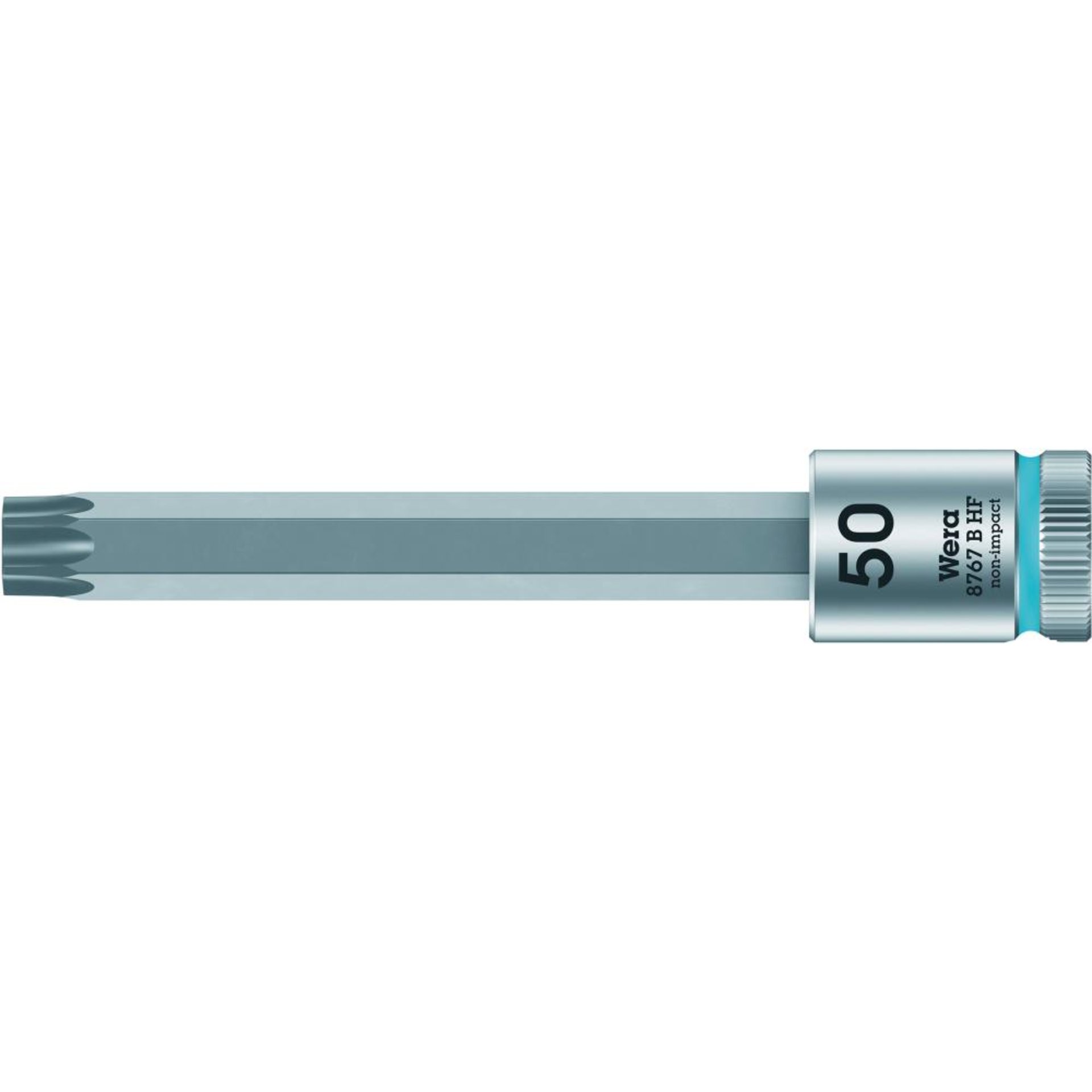 Schraubendrehereinsatz mit Haltefunktion 3/8" T50x100mm Wera
