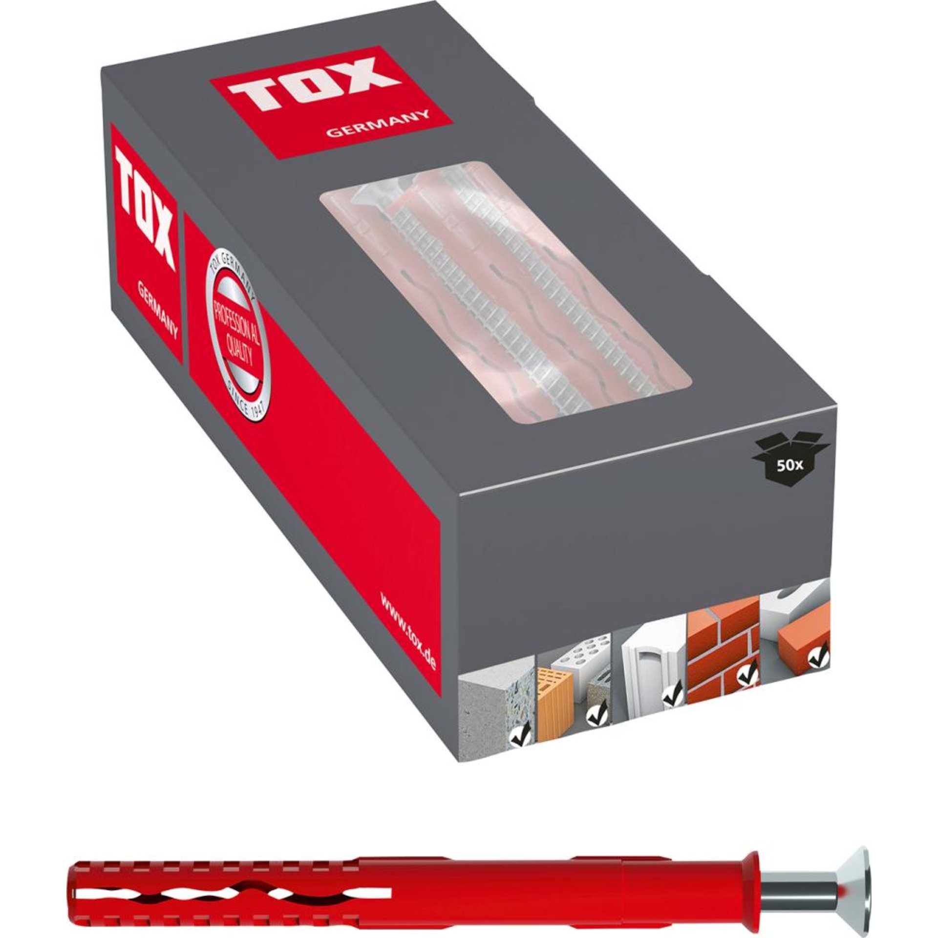 TOX Rahmendübel Fassad SK 10/220 KT