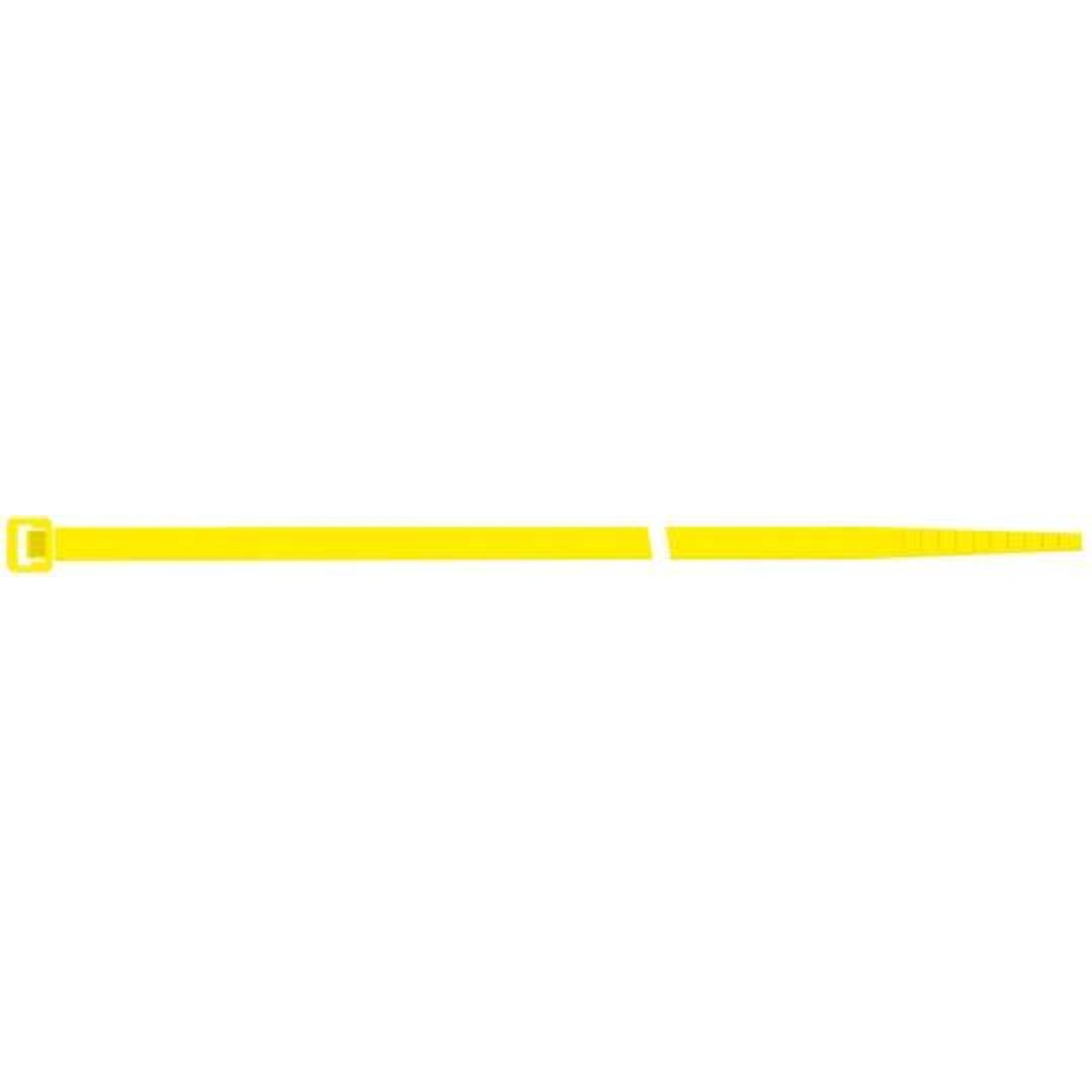 Kabelbinder Nylon gelb 280x4,5mm a100Stück SapiSelco