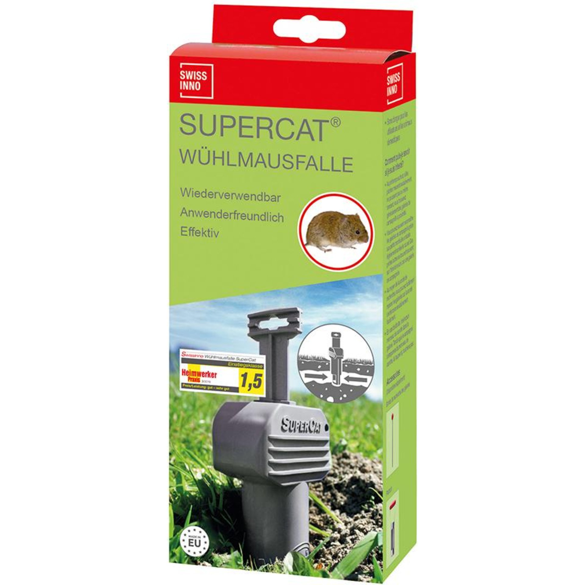 Wühlmausfalle SuperCat