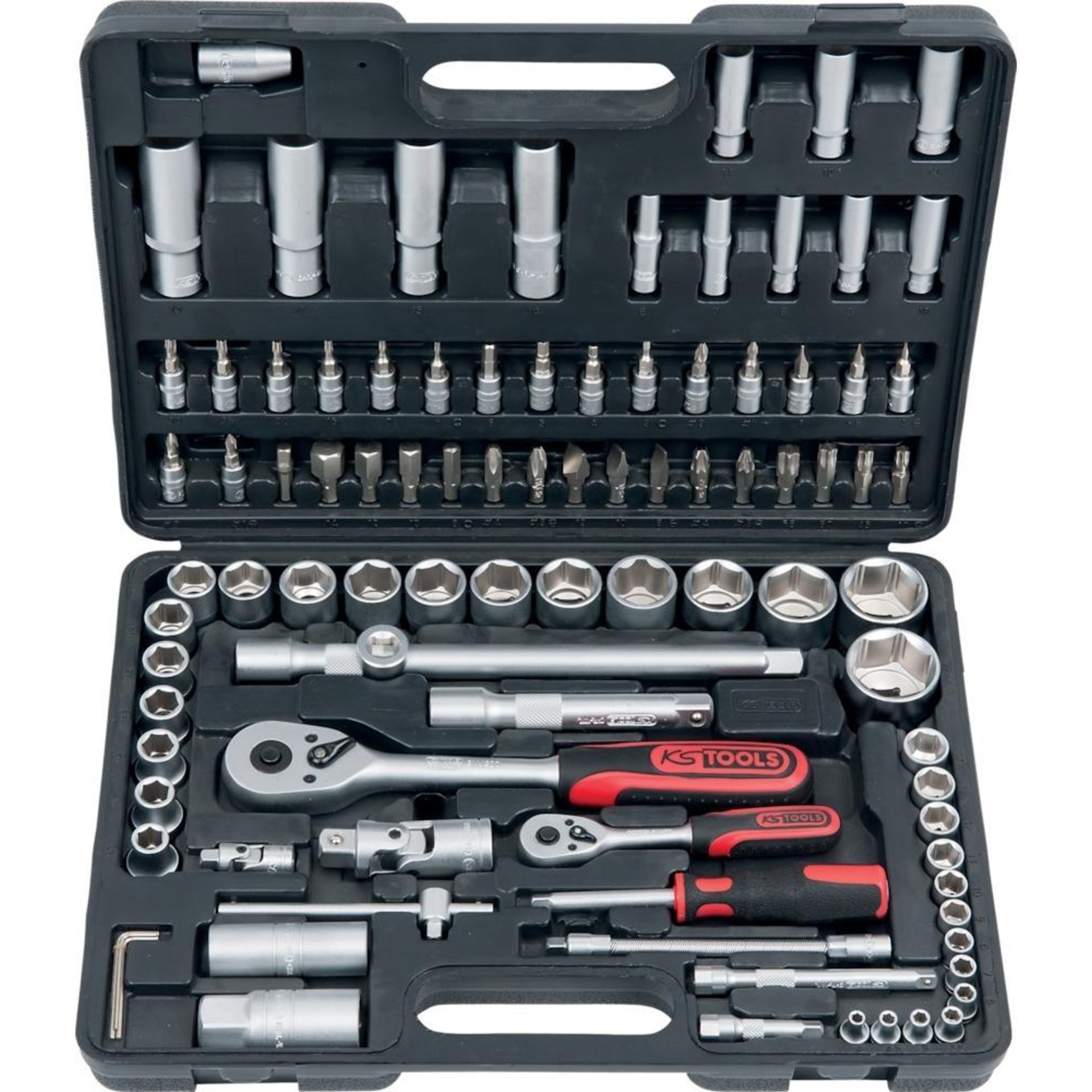 Steckschlüssel-Garnitur 1/4"+1/2" 94-teilig KS Tools