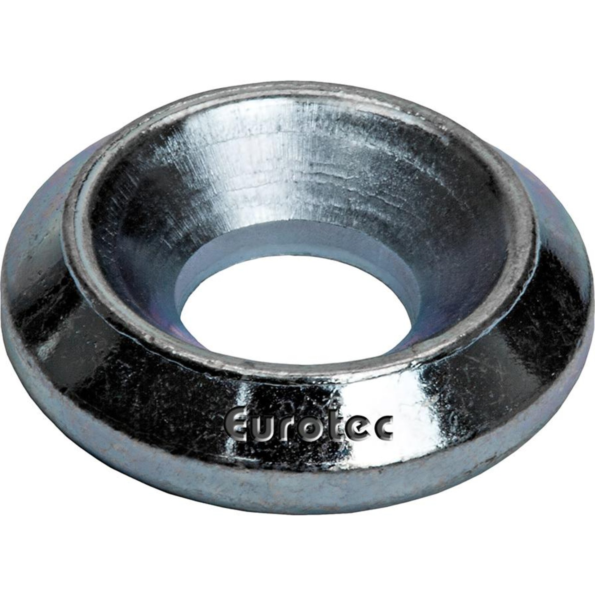 Rosette / Senkscheibe blau