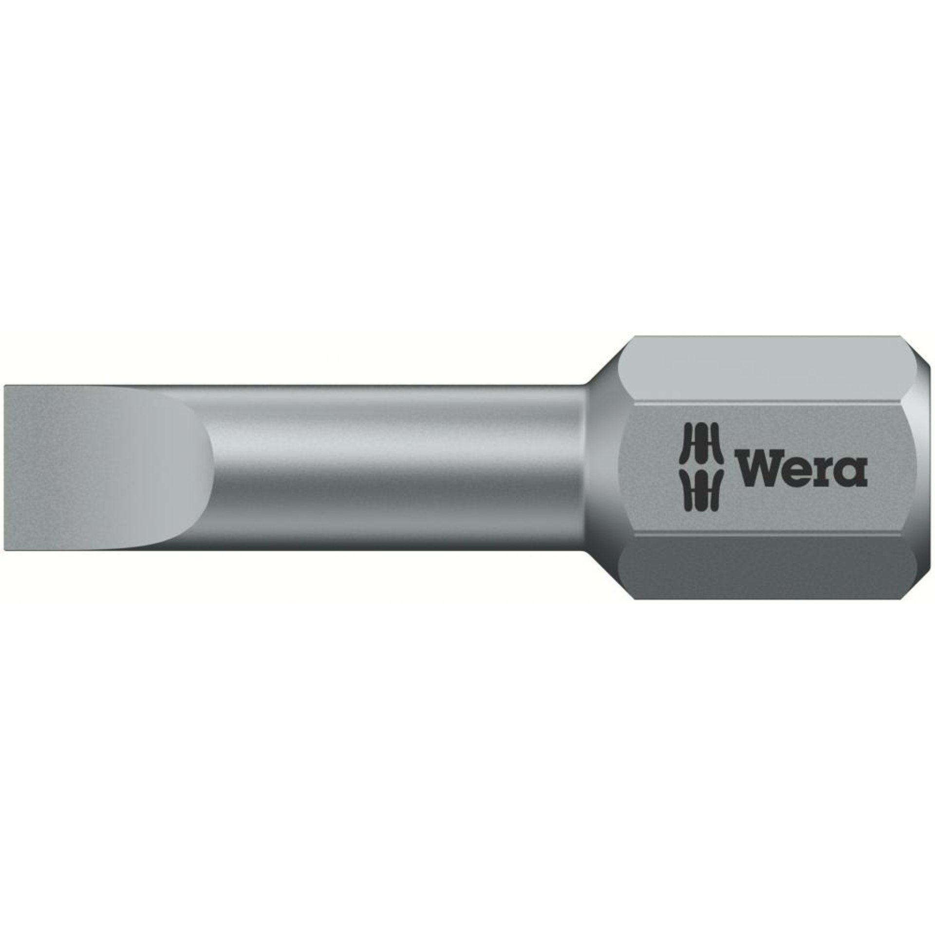 Bit Torsion 1/4" DIN 3126 C6,3 Schlitz 4,5x0,6x25mm Wera