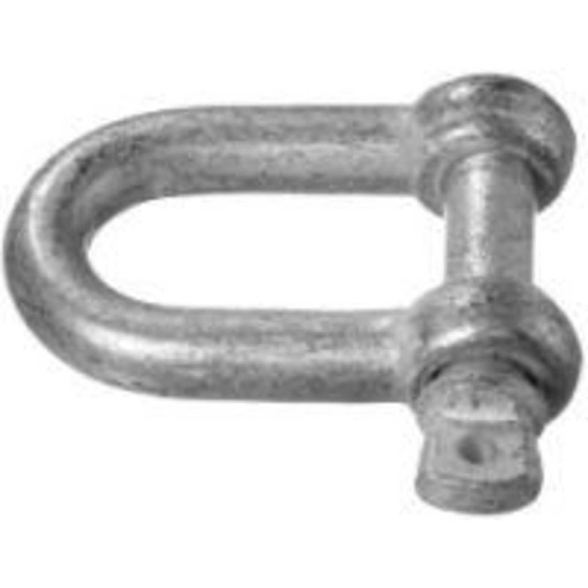 Schäkel, gerade, verzinkt