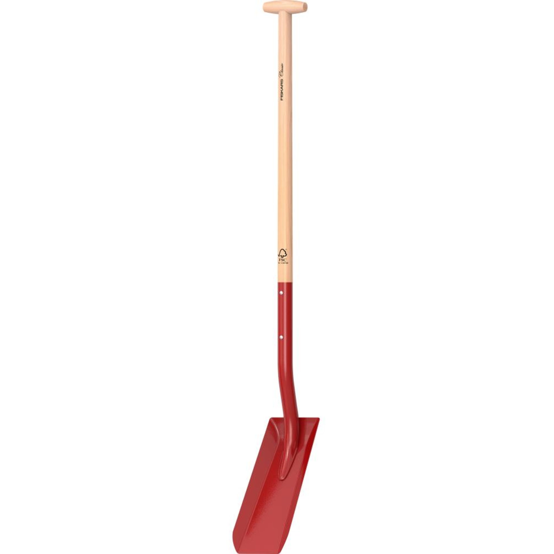 Drainage Schaufel CLASSIC PRO mit FSC-Holzstiel Beschaffungsartikel