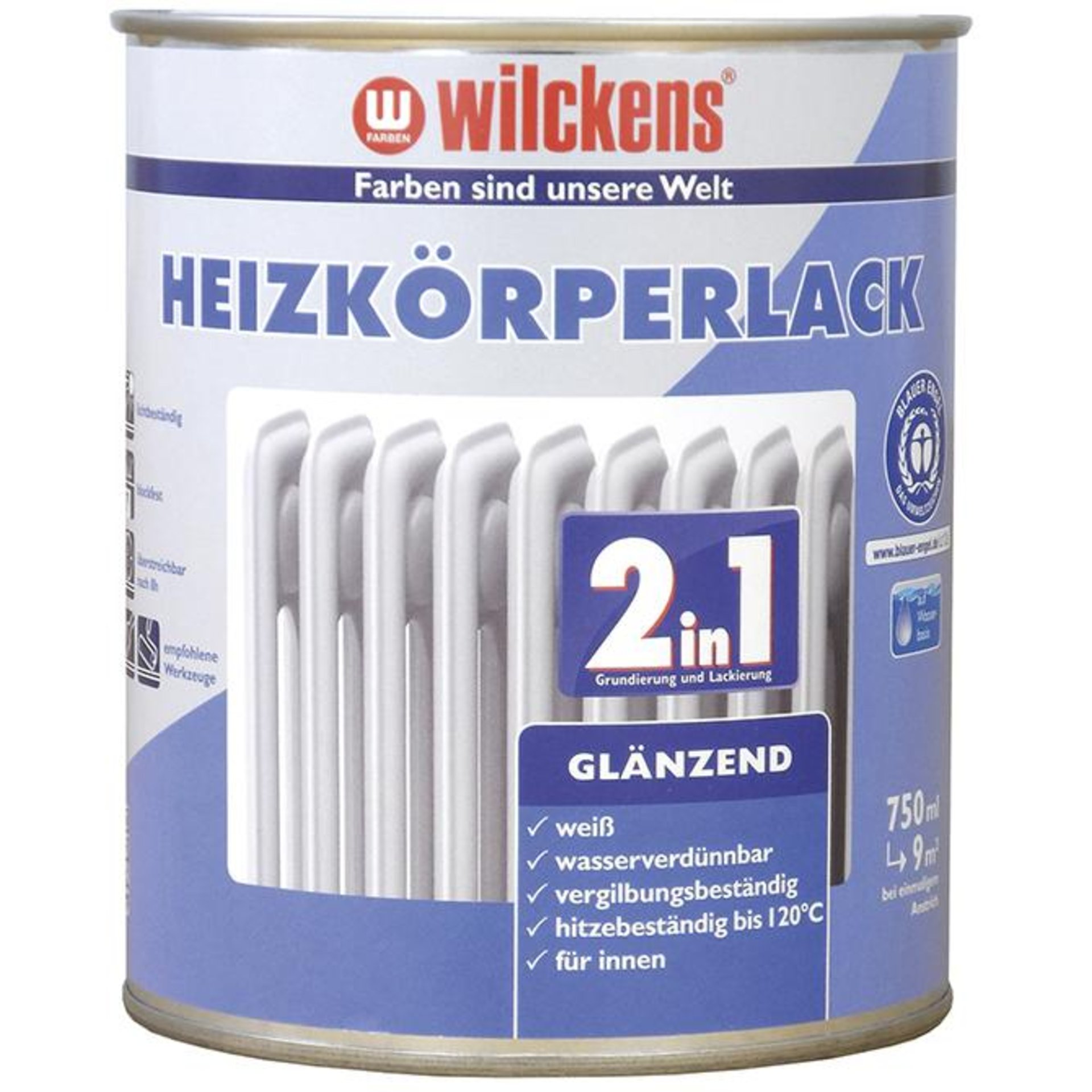 Heizkörperlack 2in1 750 ml
