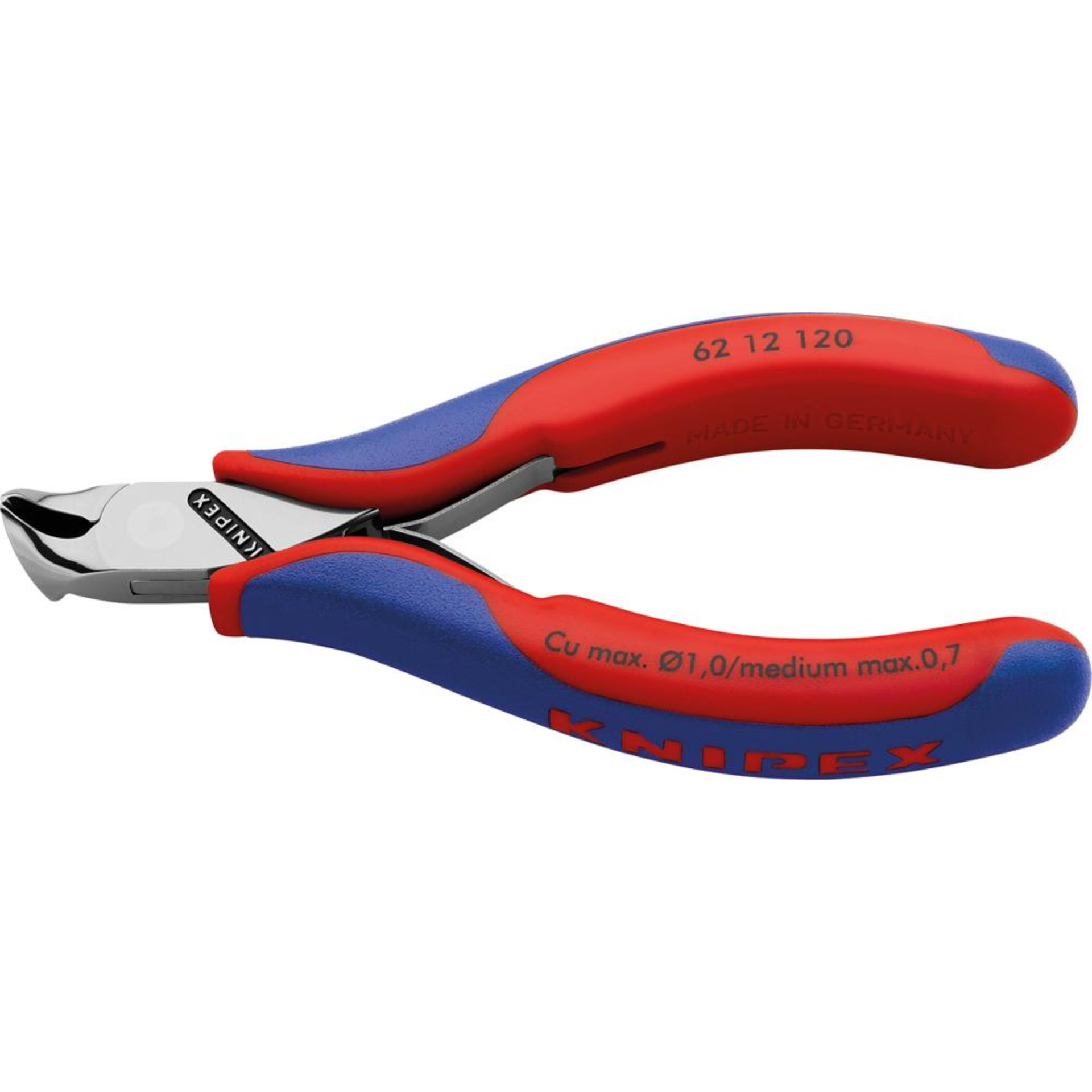 Elektr.-Schrägschneider 120mm poliert Knipex