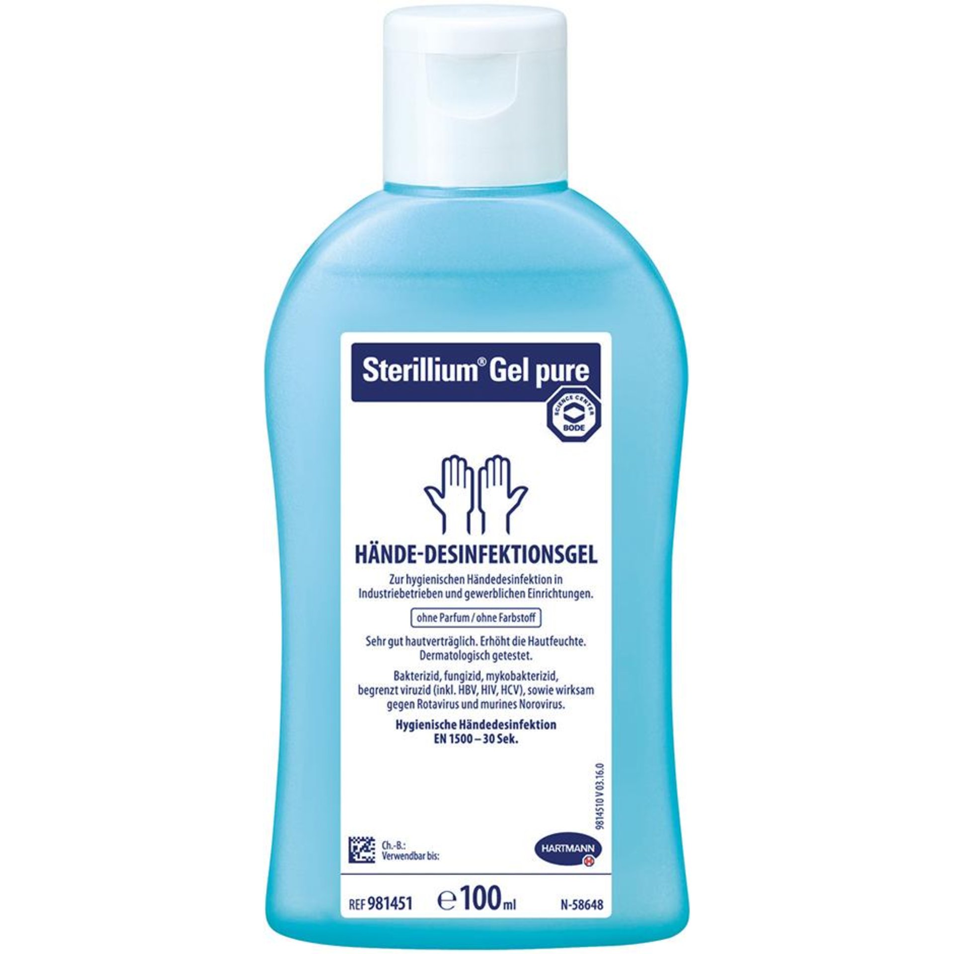 Handdesinfektion Sterillium® Gel Pure