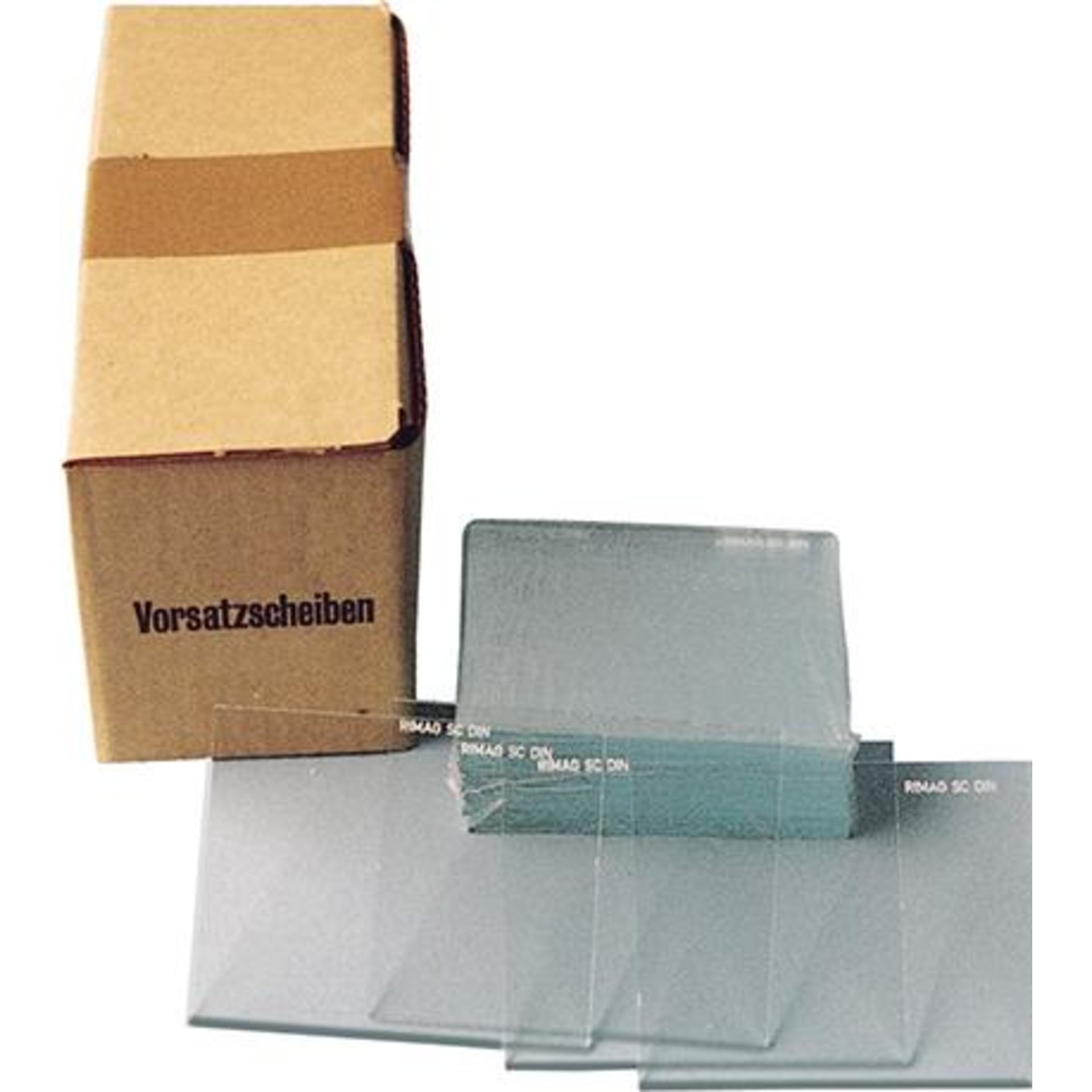 Schweißerschutzglas 51 x 108 mm, klar