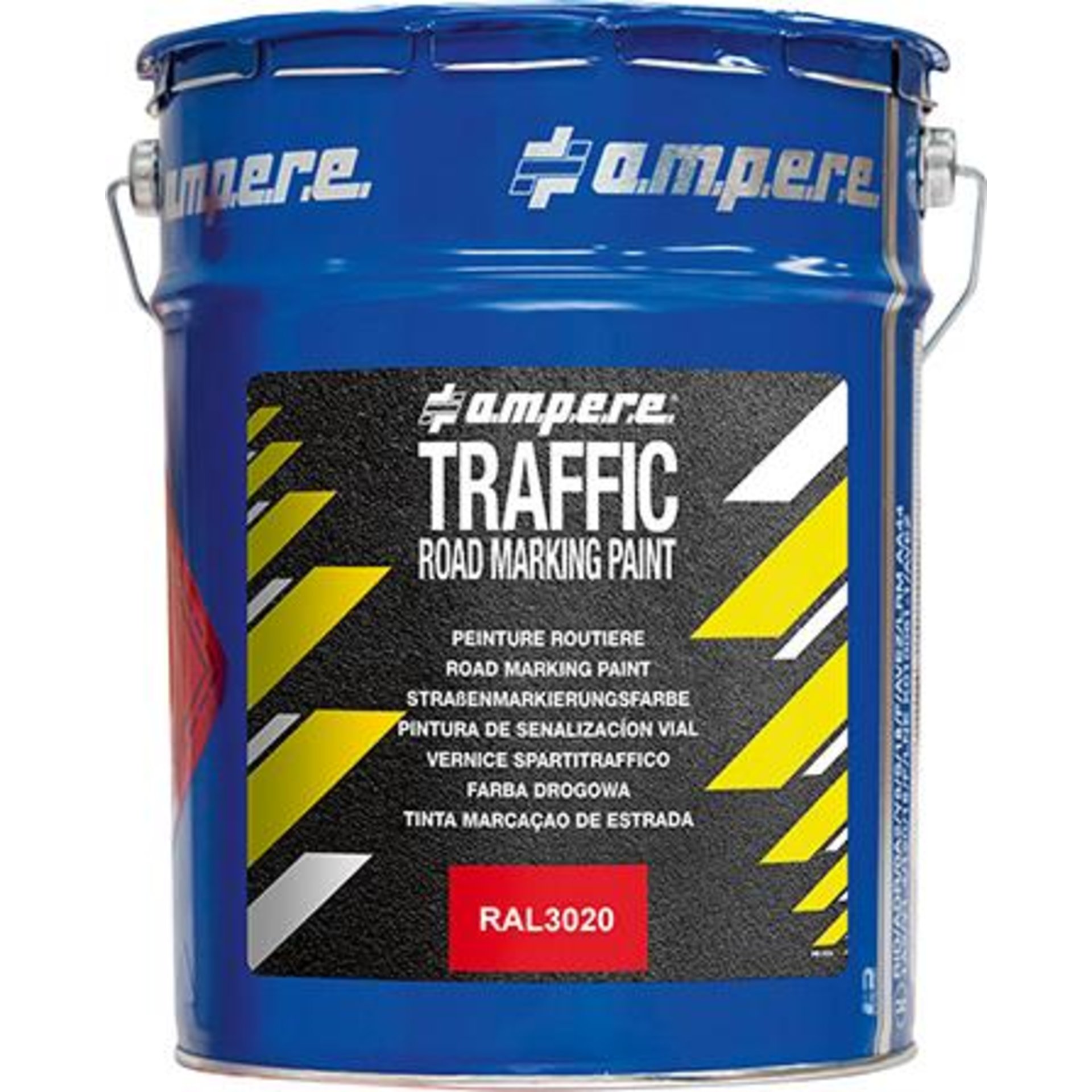 Straßenmarkierungsfarbe Traffic Paint 5kg rot Road Marking Paint