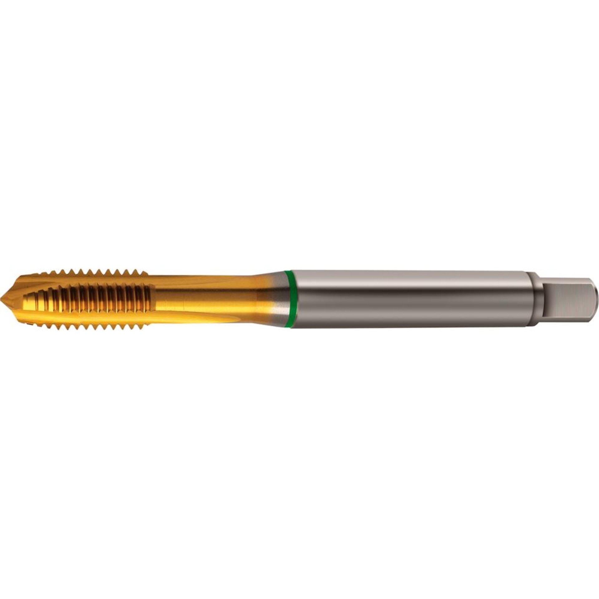 Maschinengewindebohrer DIN371 HSSE TiN Typ UNI Form B M10 GÜHRING