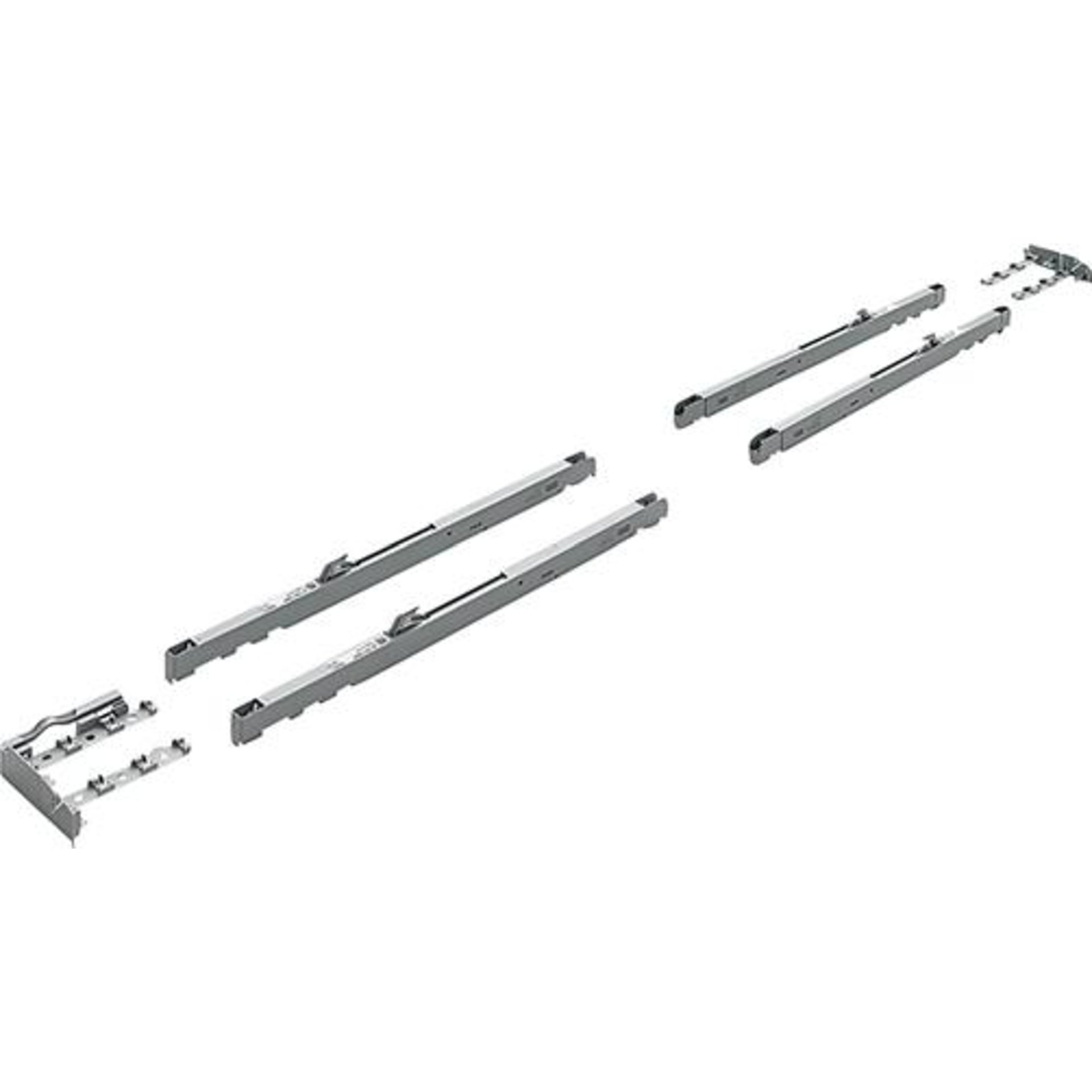 Schiebetürbeschlag TopLine XL Dämpfung, Set