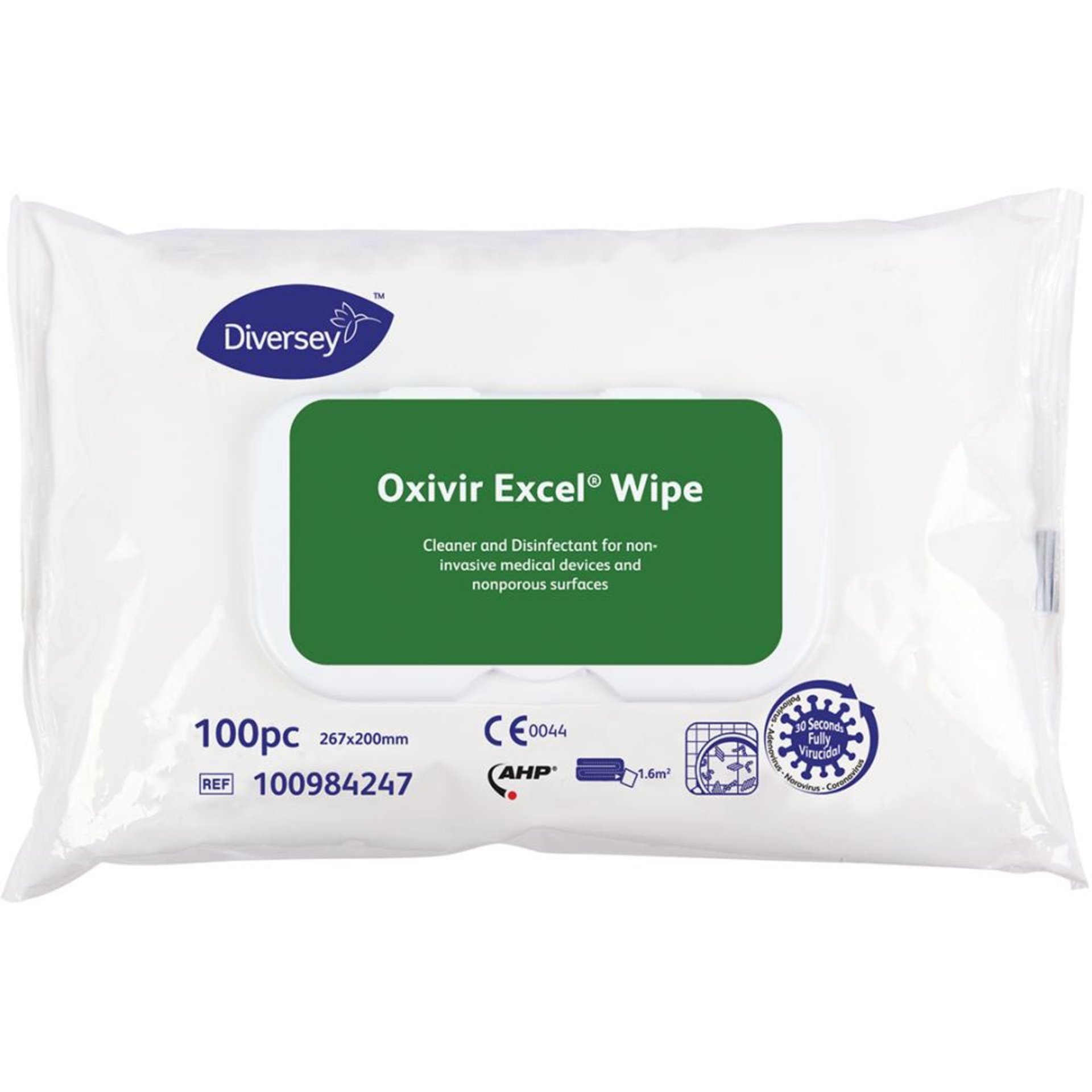 Oxivir Excel Wipe Desinfektionstücher ohne Alkohol