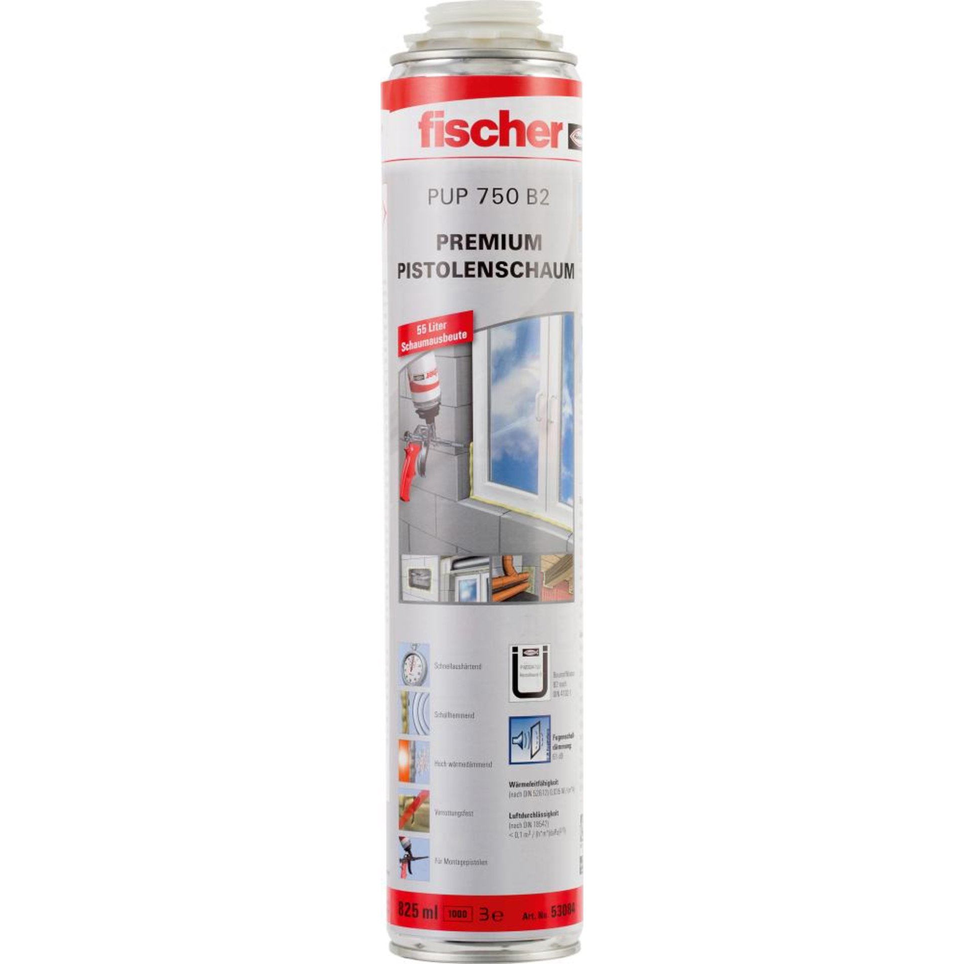 fischer 1K-PistolenschaumPUP 750 B2