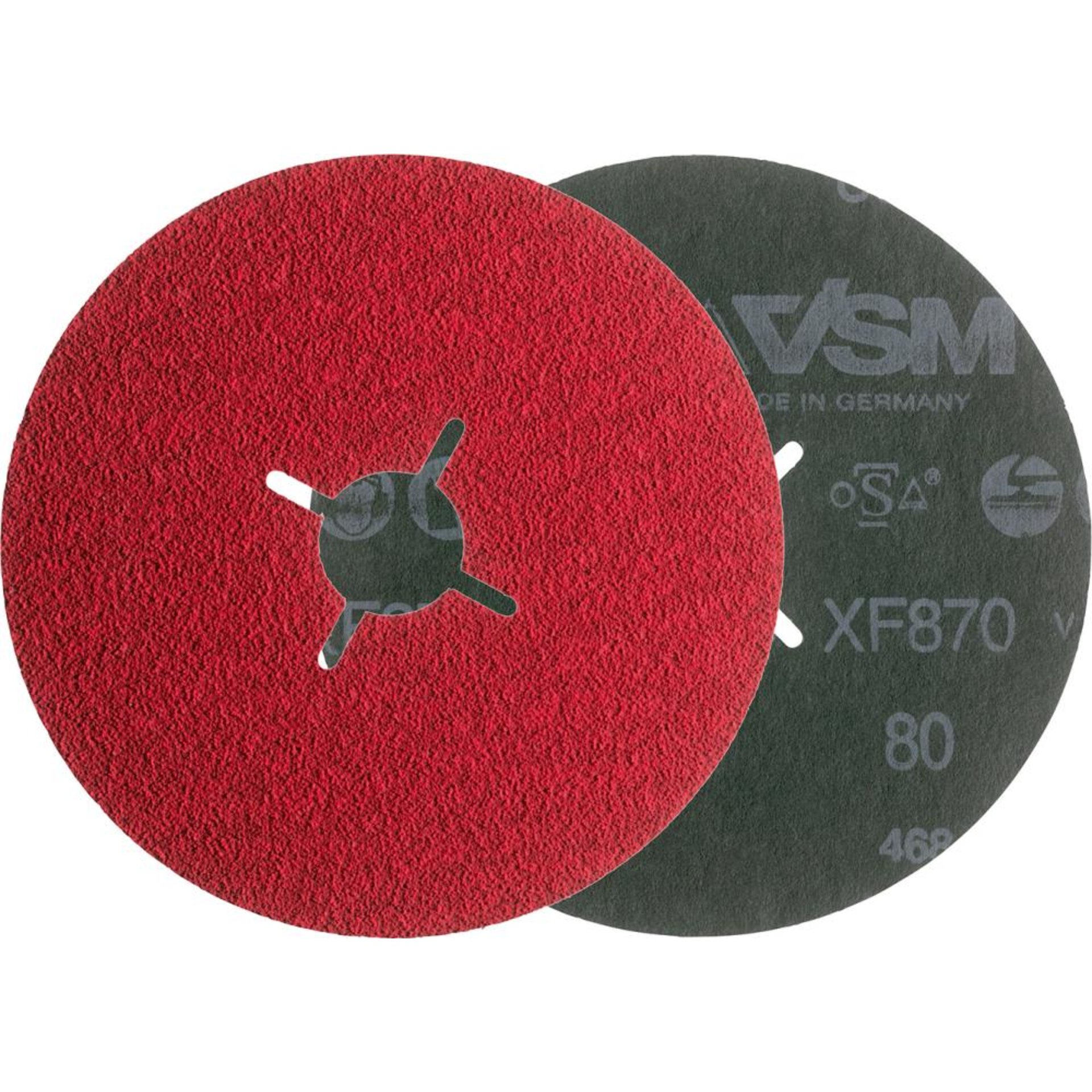 Fiberschleifscheibe Keramik 115mm K100 VSM