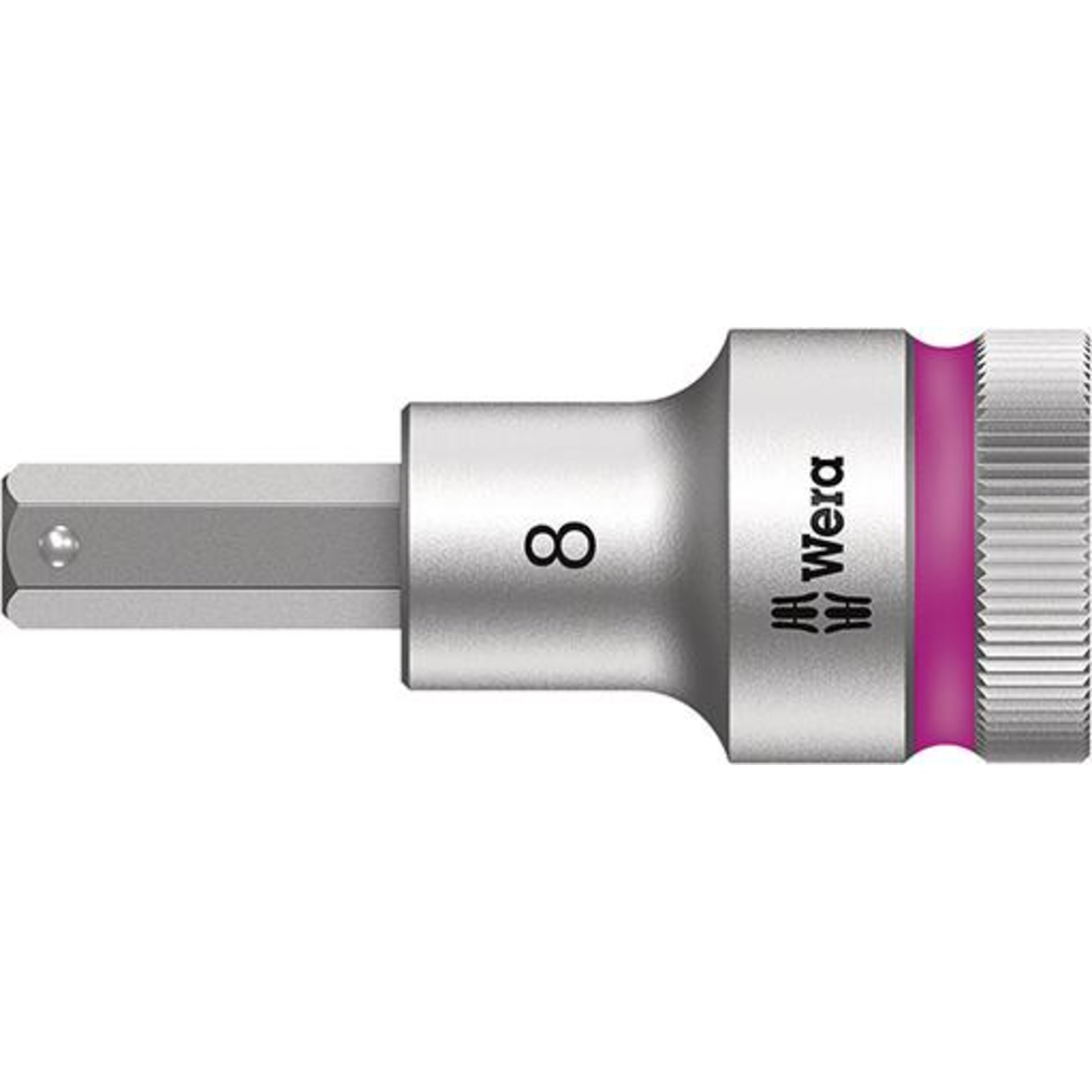 Schraubendrehereinsatz 1/2" Innensechskant mit Haltefunktion 8x60mm Wera
