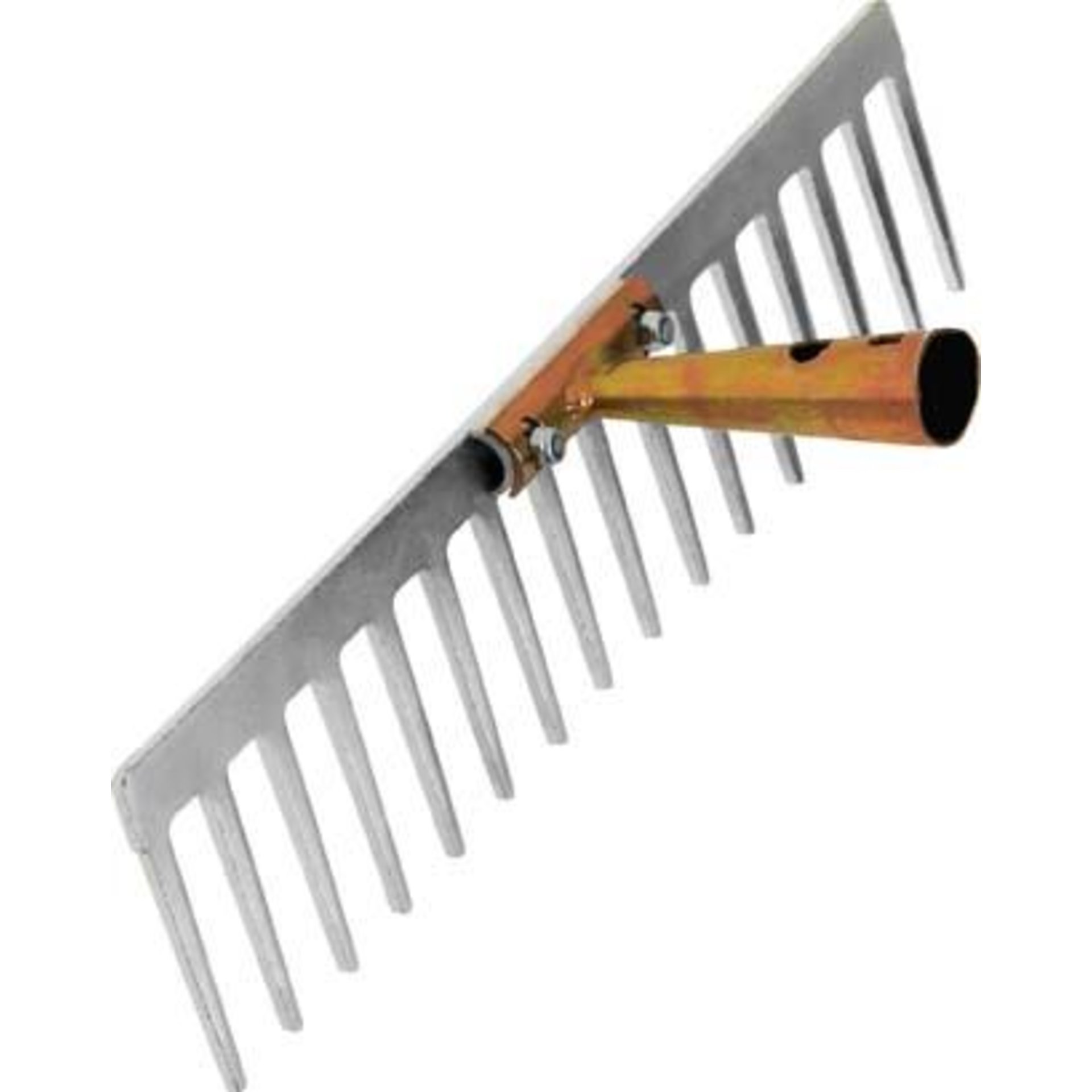 Planierrechen, verstellbar