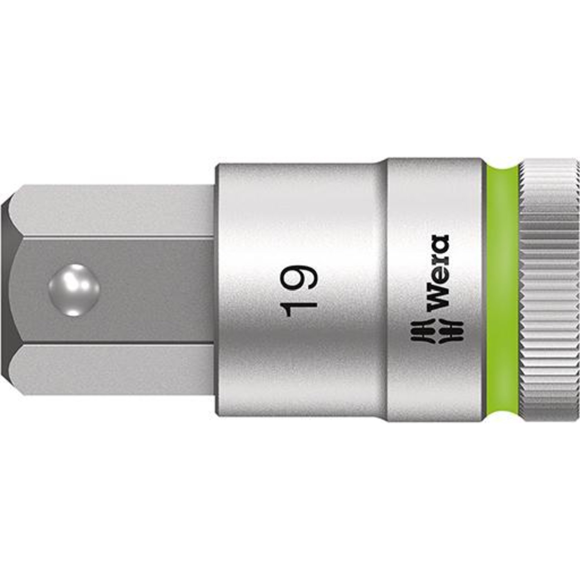 Schraubendrehereinsatz 1/2" Innensechskant mit Haltefunktion 19x60mm Wera