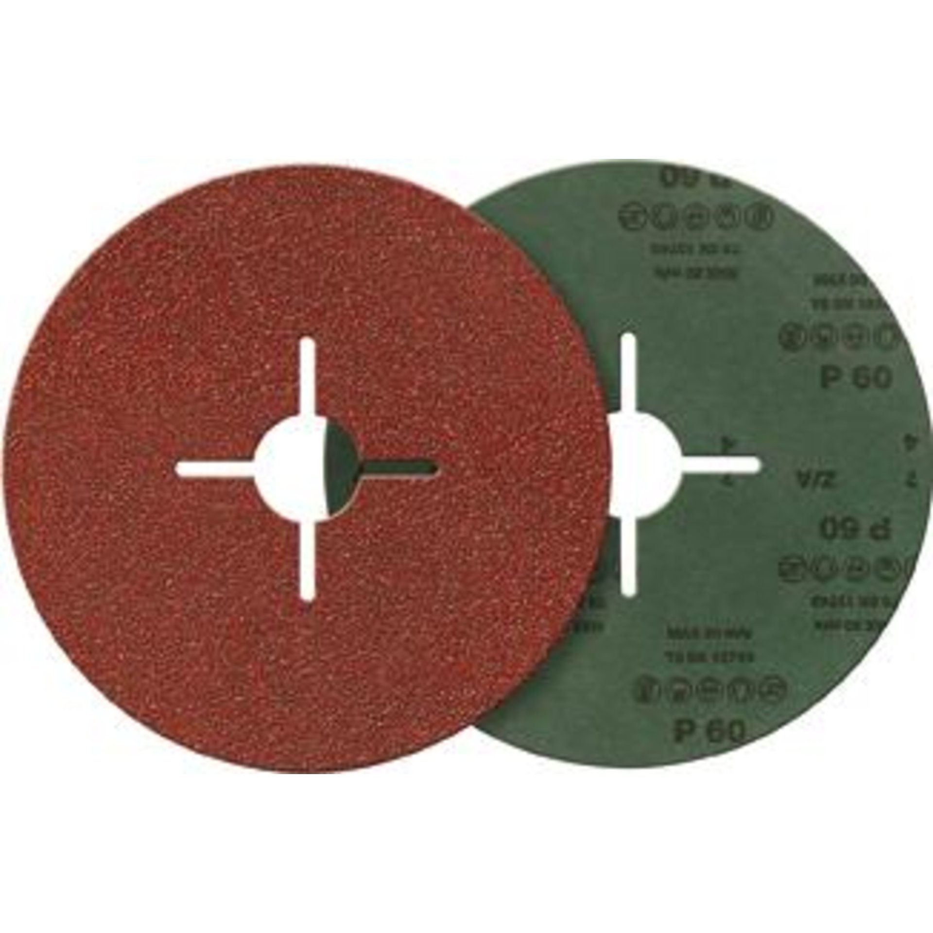 Fiberschleifscheibe Korund 115mm K 40 FORTIS
