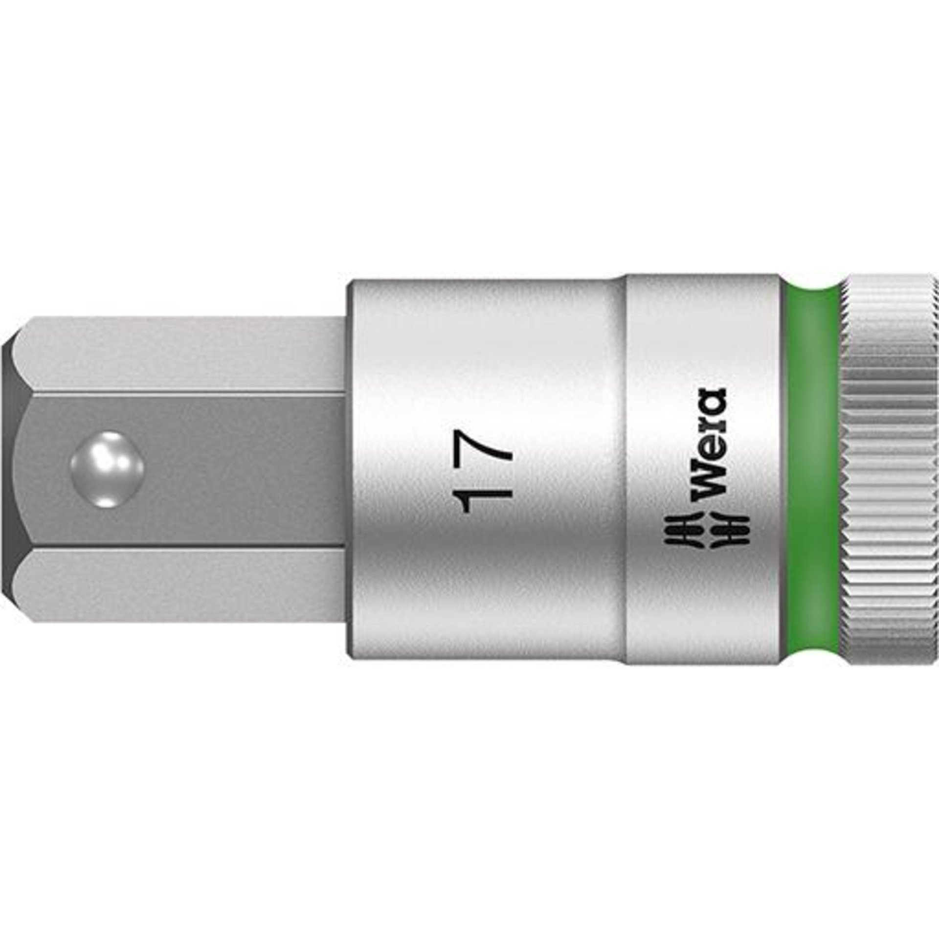 Schraubendrehereinsatz 1/2" Innensechskant mit Haltefunktion 17x60mm Wera