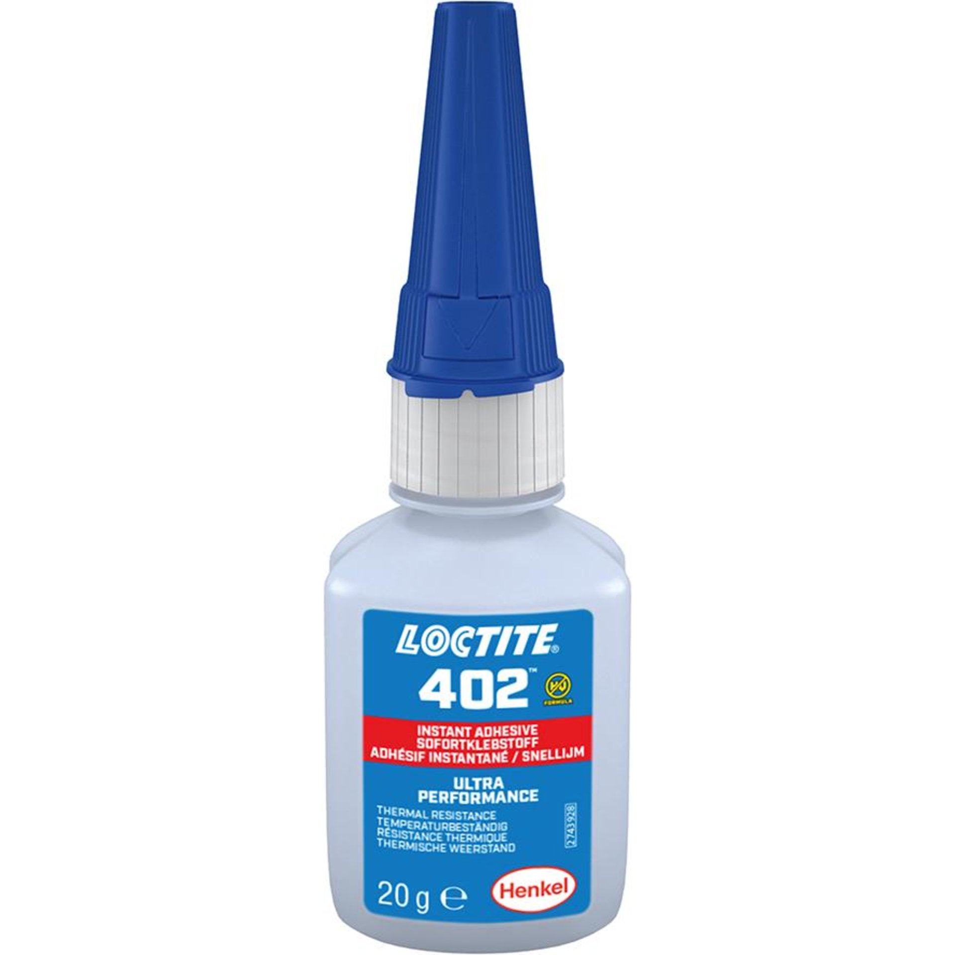 LOCTITE 402, 20g Flasche Hochleistungsklebstoff Henkel