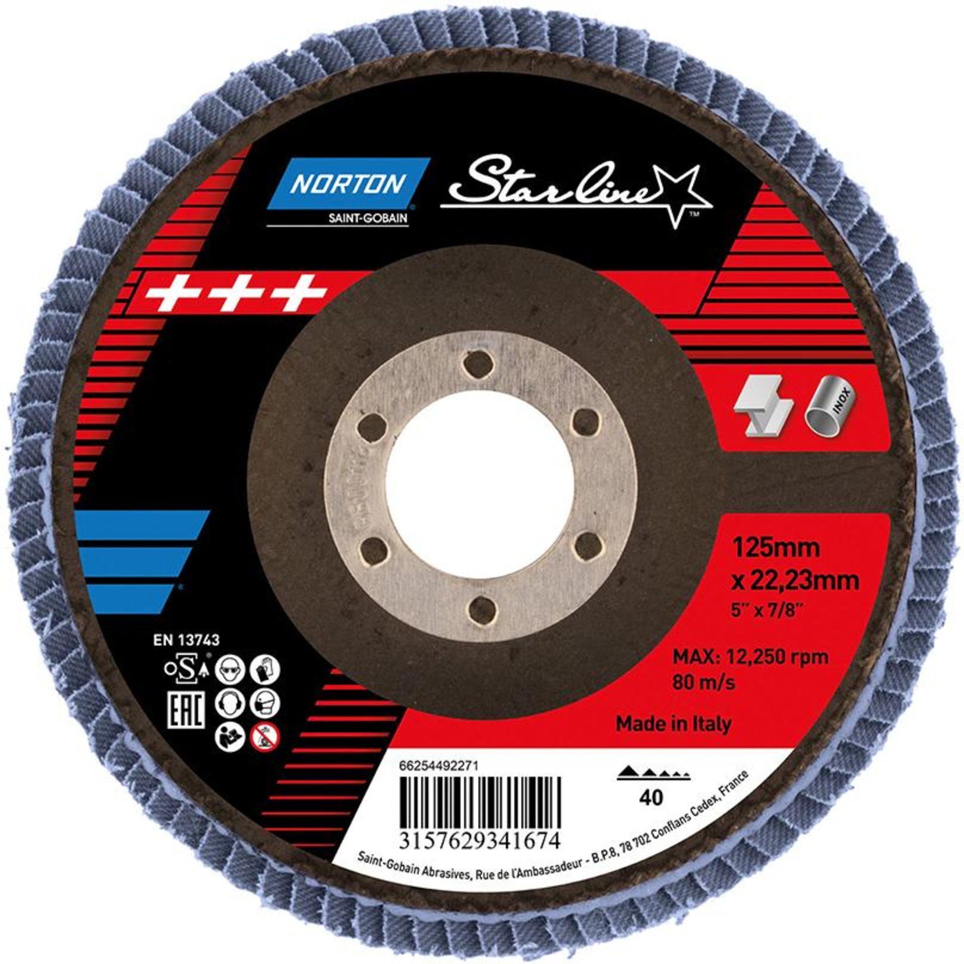 Fächerschleifscheibe STARLINE