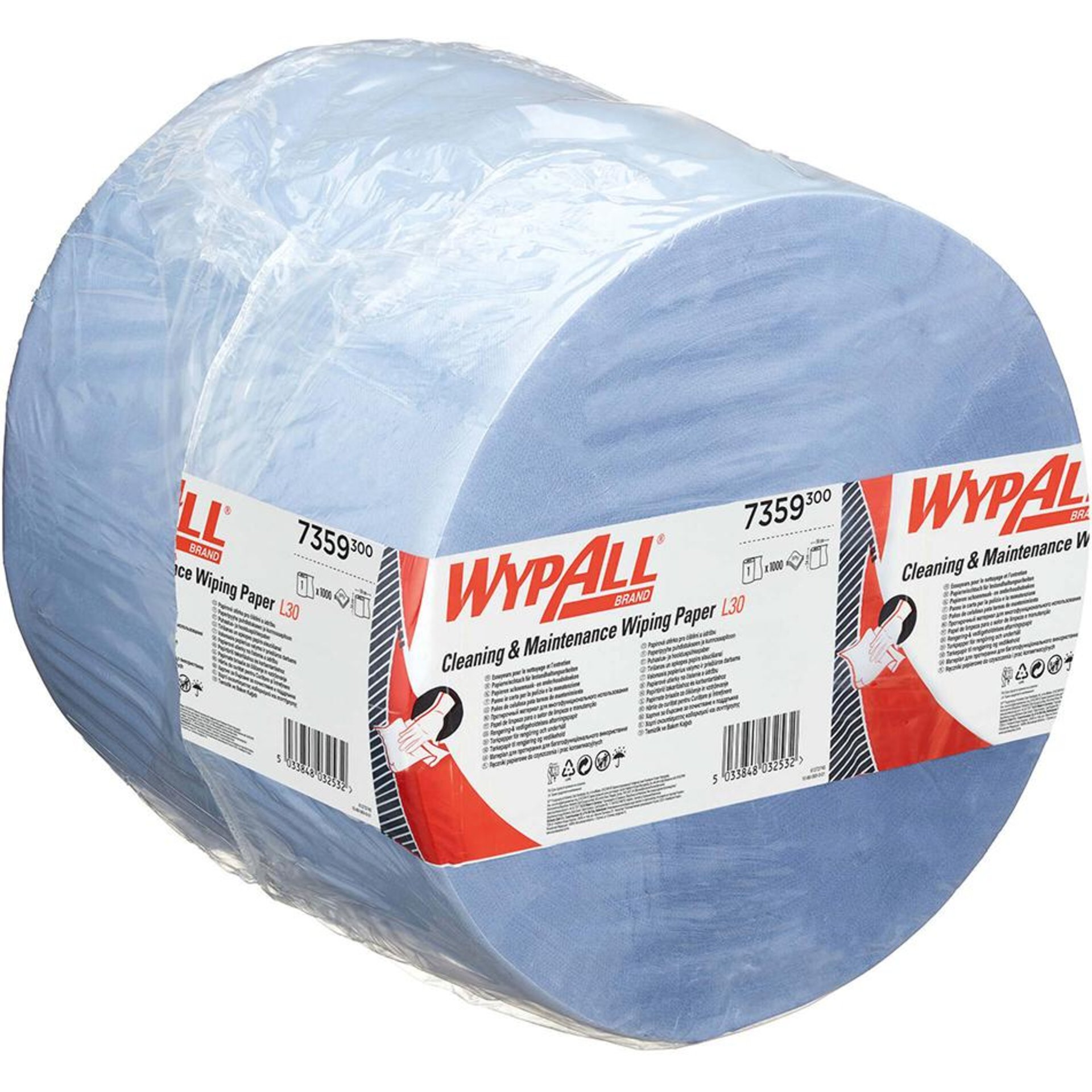 Ultra Wischtücher Großrolle blau