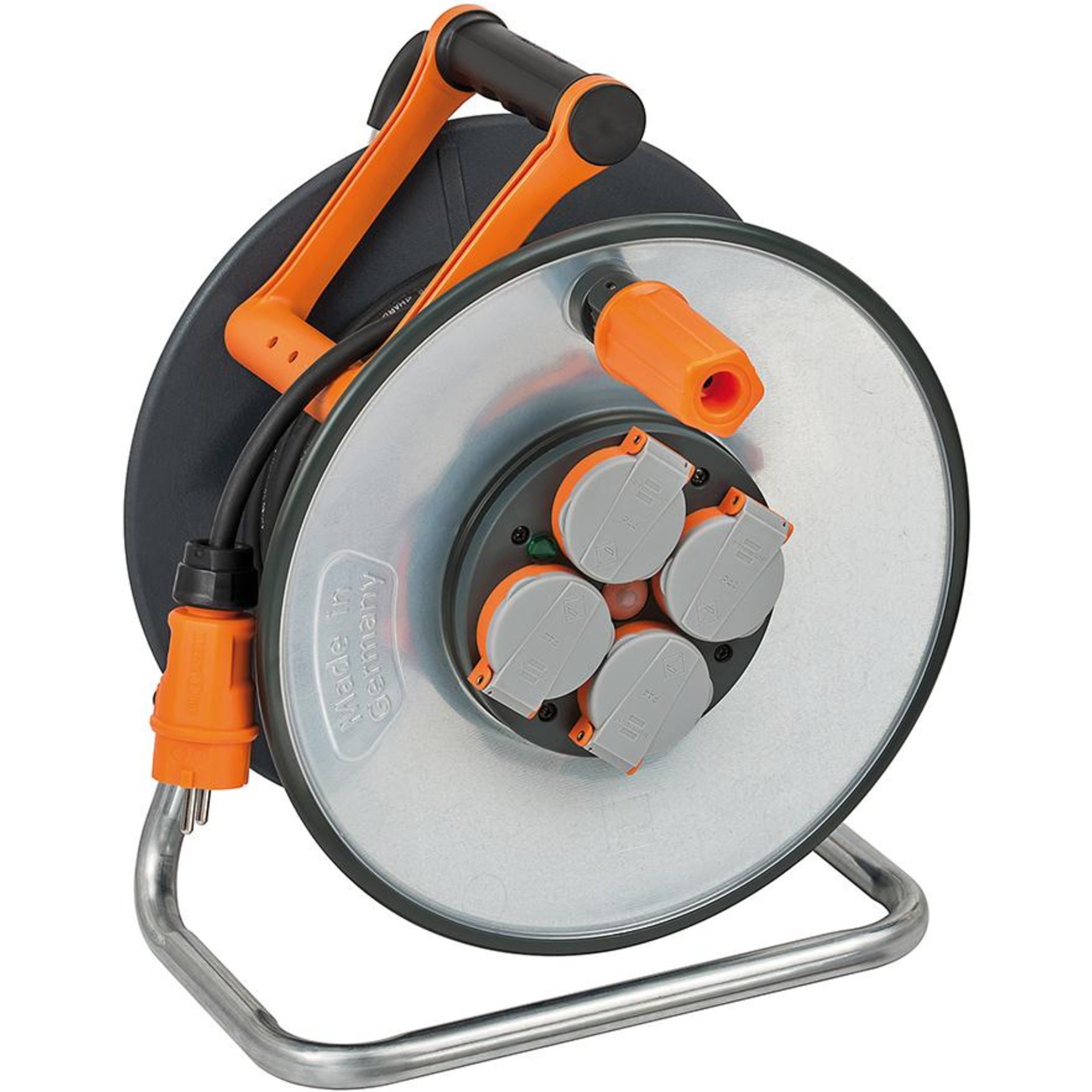 Stahlblech-Kabeltrommel professionalLINE SteelCore, Neopren
