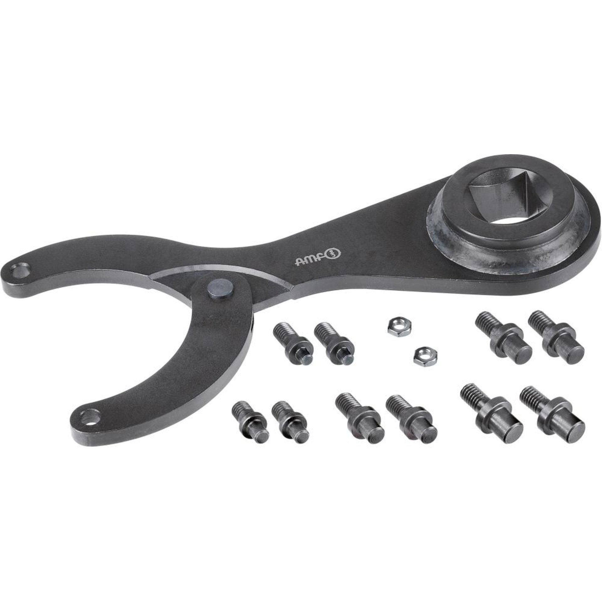 Gelenkstirnlochschlüssel-Satz für Drehmomentschlüssel 3/4" 40-80mm AMF