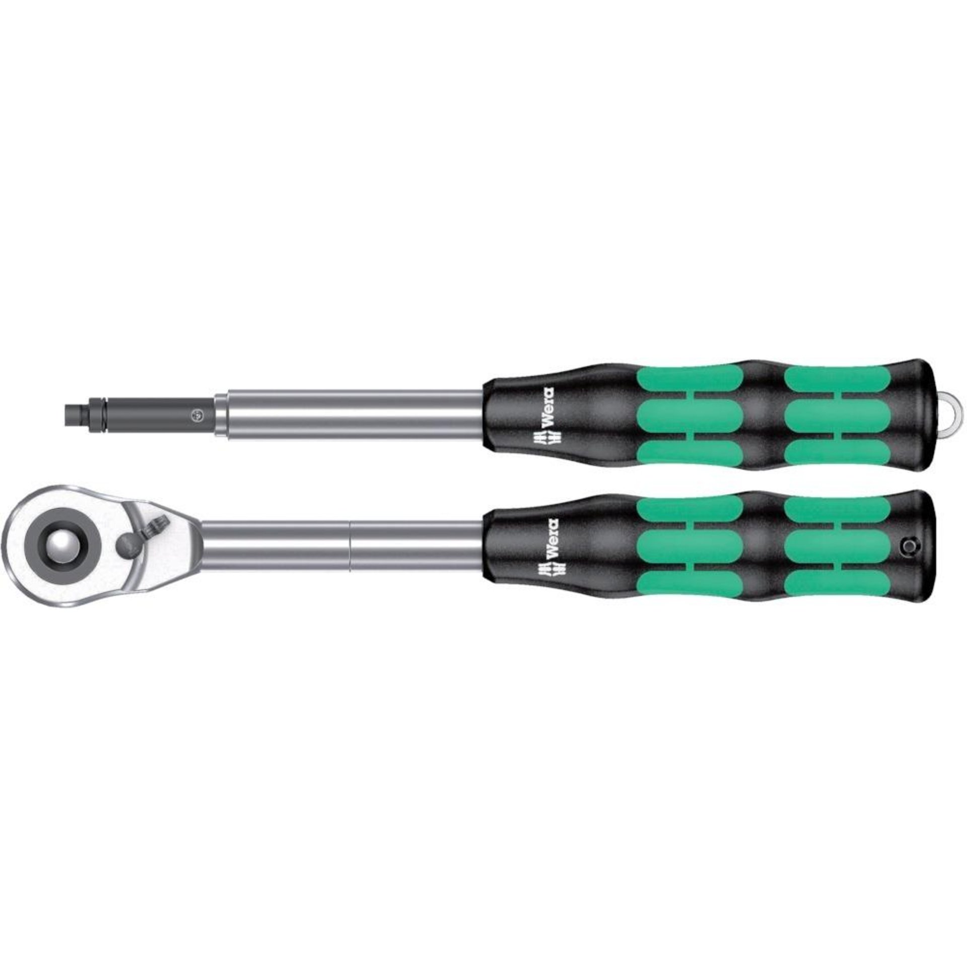 Umschaltknarren-Satz ZYKLOP Hybrid 1/2" 2-teilig Wera