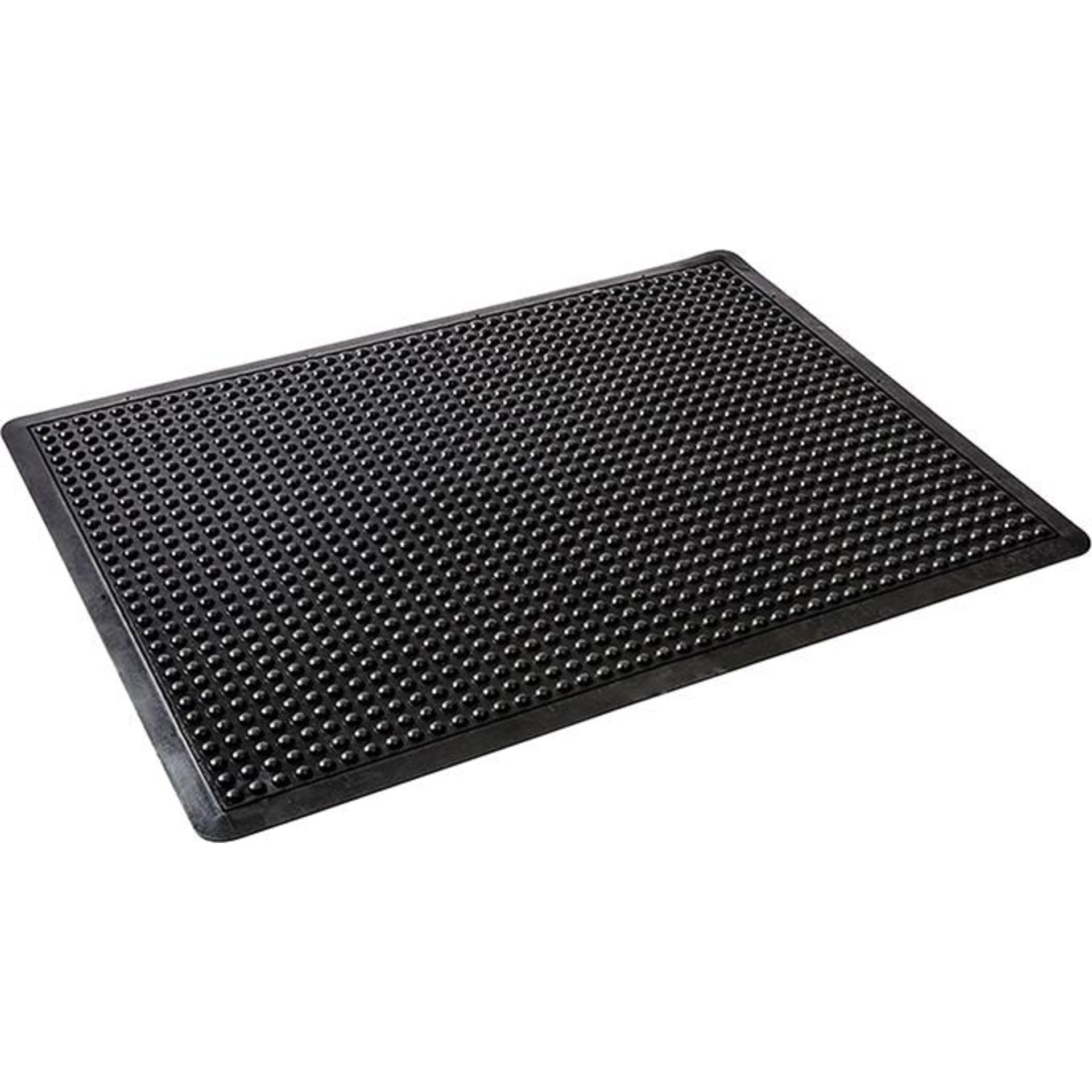 Anti-Ermüdungsmatte SBR/NR, schwarz, runde Stollen, 15mm, 1200x900mm