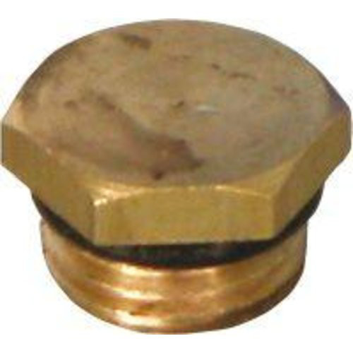 Stopfen 1/4" Messing blank