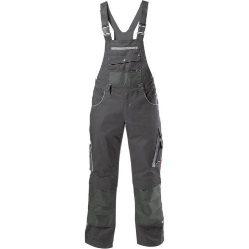 FORTIS H-Latzhose 24, d-grau/hellgrau,Gr.106